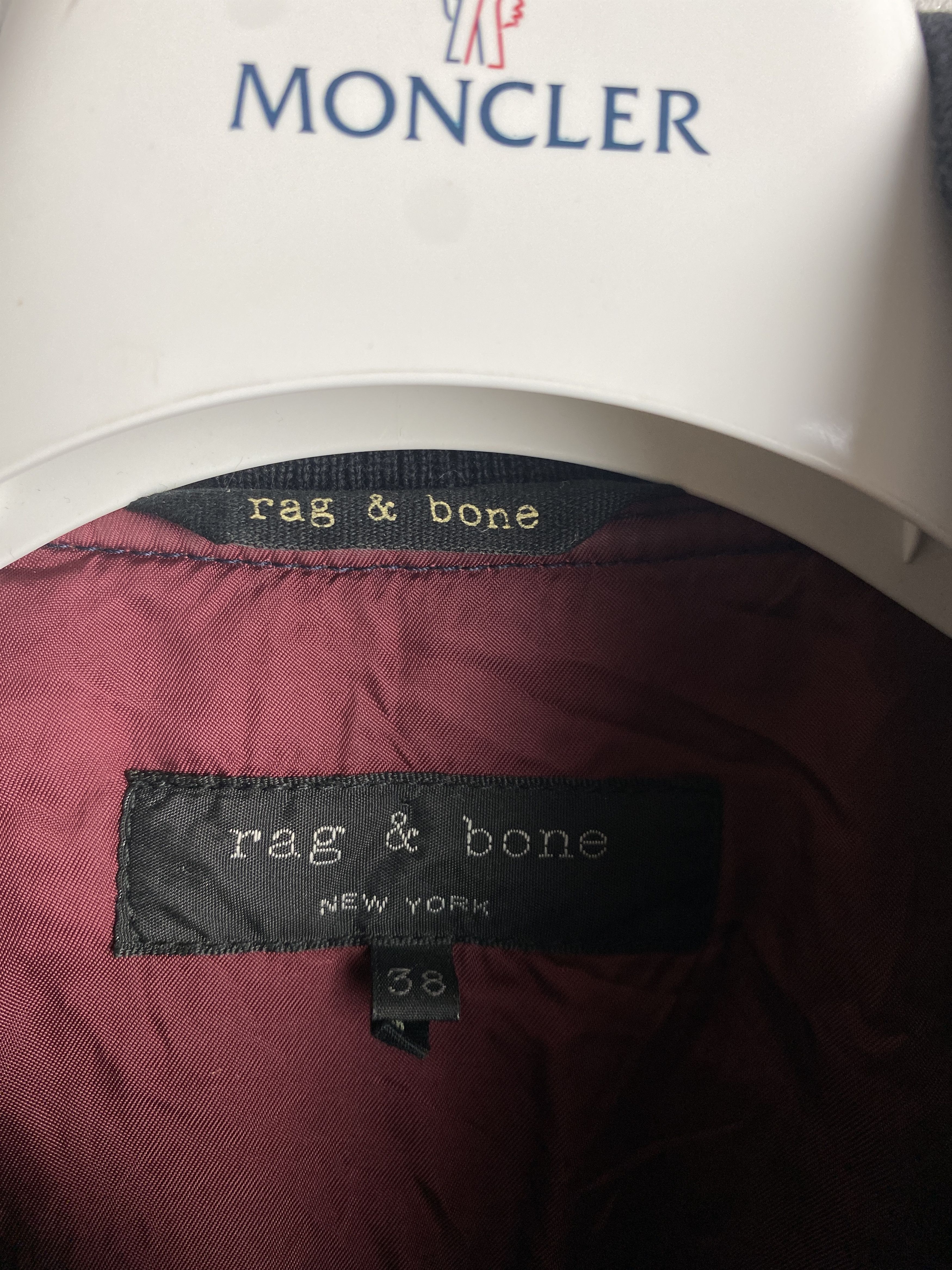 Rag & Bone Rag & Bone calf leather wool varsity jacket bomber Size S / US 4 / IT 40 - 3 Thumbnail