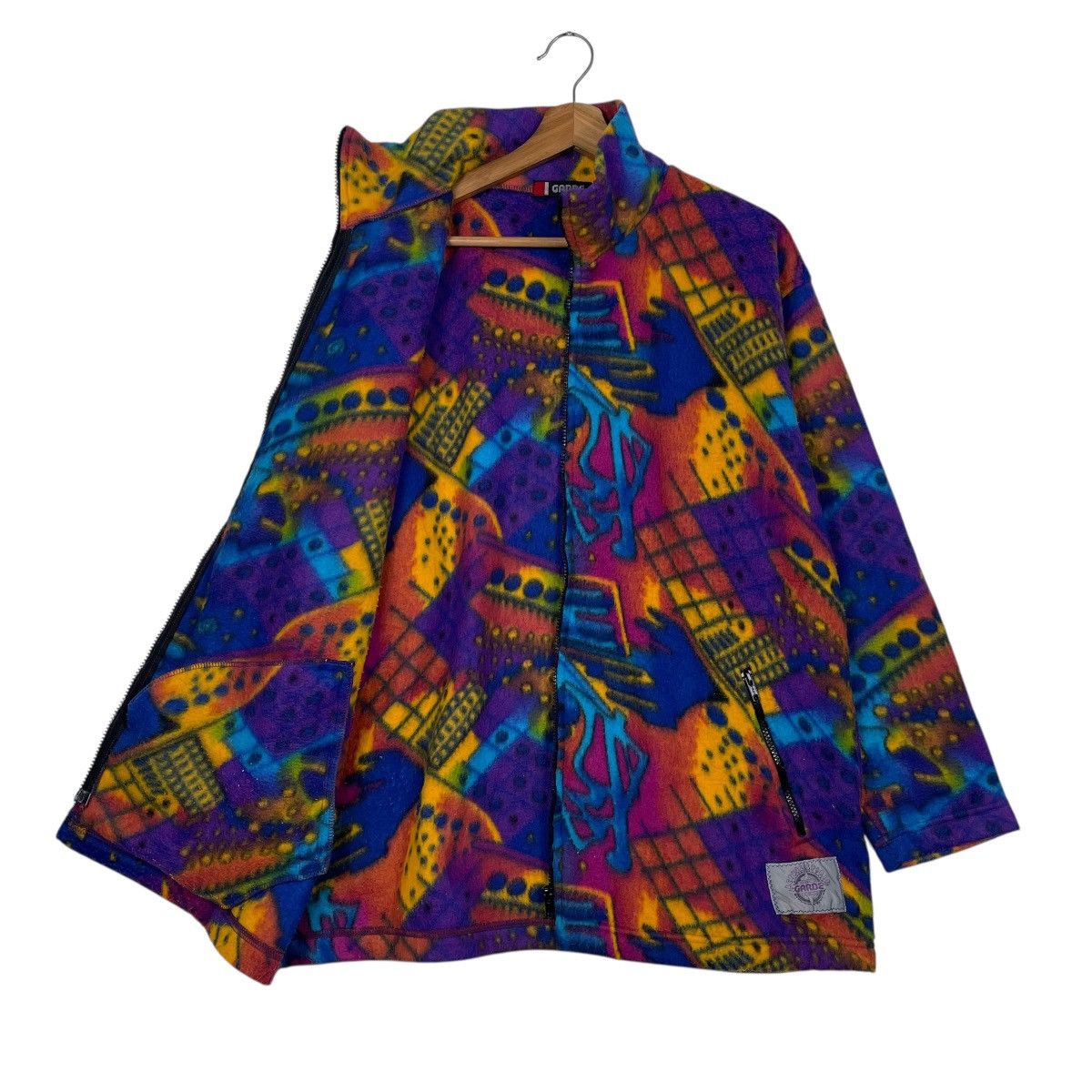 Japanese Brand Garde Multicolor Abstract Jacket Size US L / EU 52-54 / 3 - 9 Thumbnail