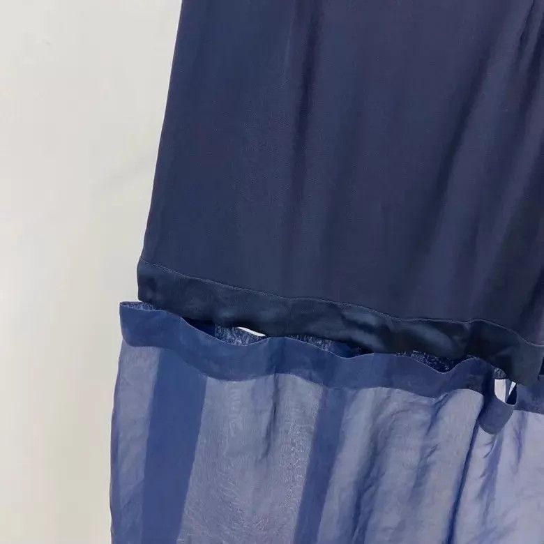 Stella McCartney Stella McCartney Blue Colorblocked Skirt 36 Size 25" / US 0 / IT 36 - 4 Thumbnail