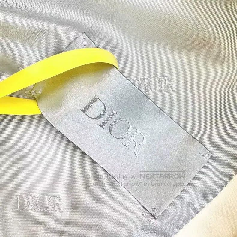 Dior Dior 24sslogo slogan bomber jacket Size US L / EU 52-54 / 3 - 4 Thumbnail