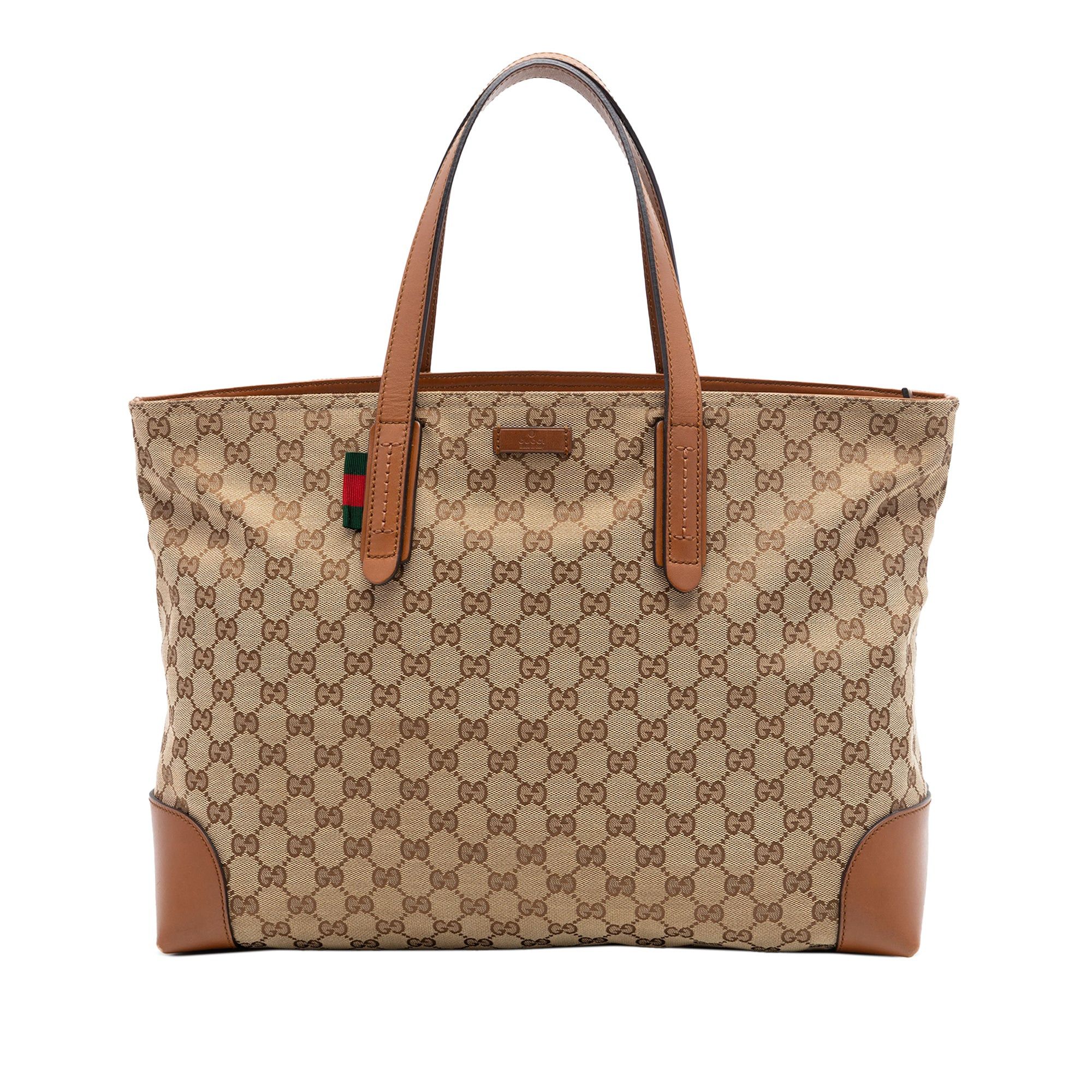 Gucci GG Canvas Web Tote Size ONE SIZE - 1 Thumbnail