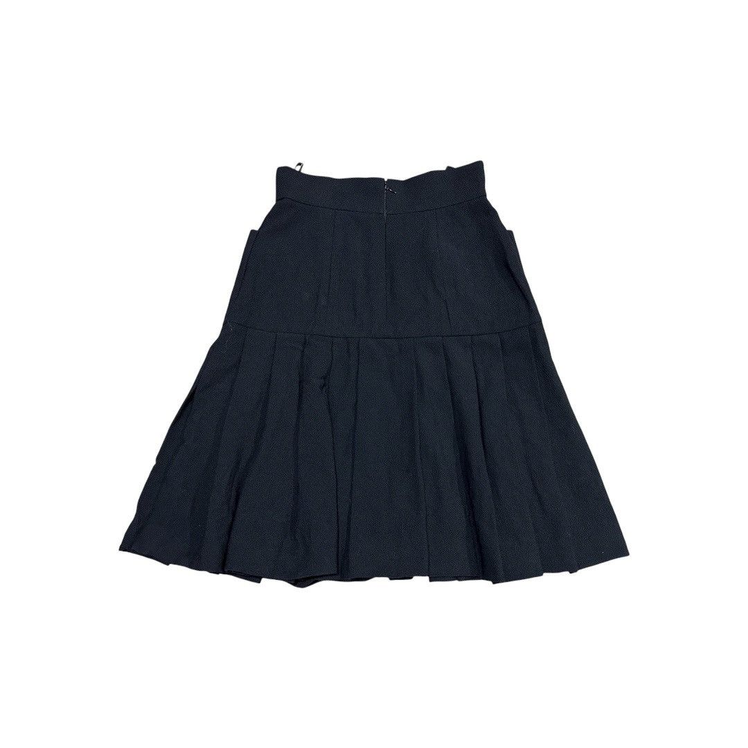 Chanel 🔥Archived Vintage Chanel Wool Pleated Skirt 1990 Karl Era Size 27" / US 4 / IT 40 - 8 Thumbnail