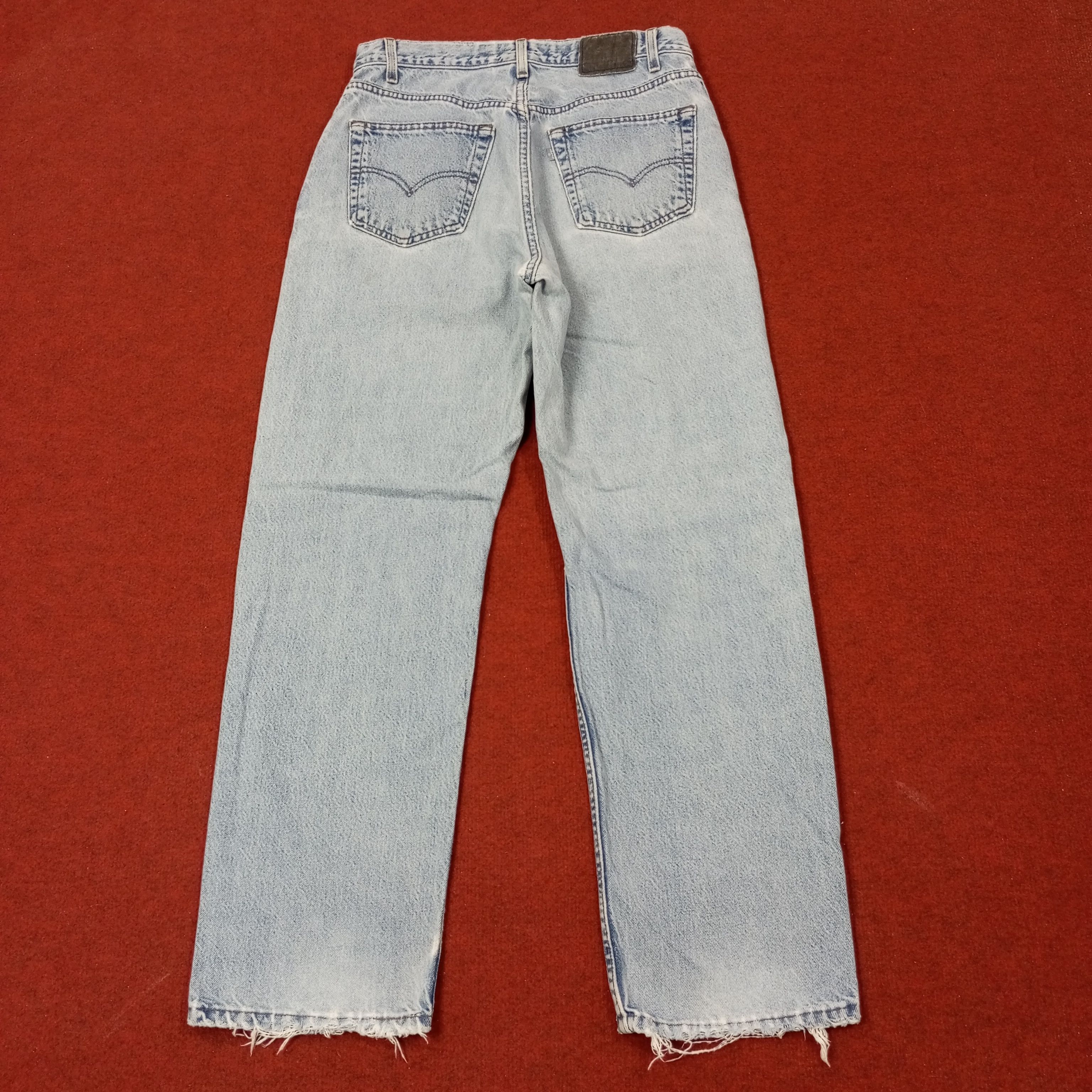 Levi's Levis Straight Relaxed Silver Tab Distressed Jeans c244n23 Size US 32 / EU 48 - 4 Thumbnail