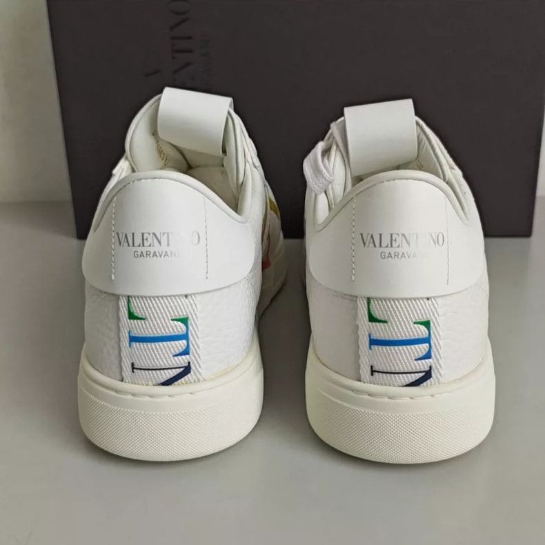 Valentino Valentino white rainbow laced casual shoes Size US 9 / EU 42 - 3 Thumbnail