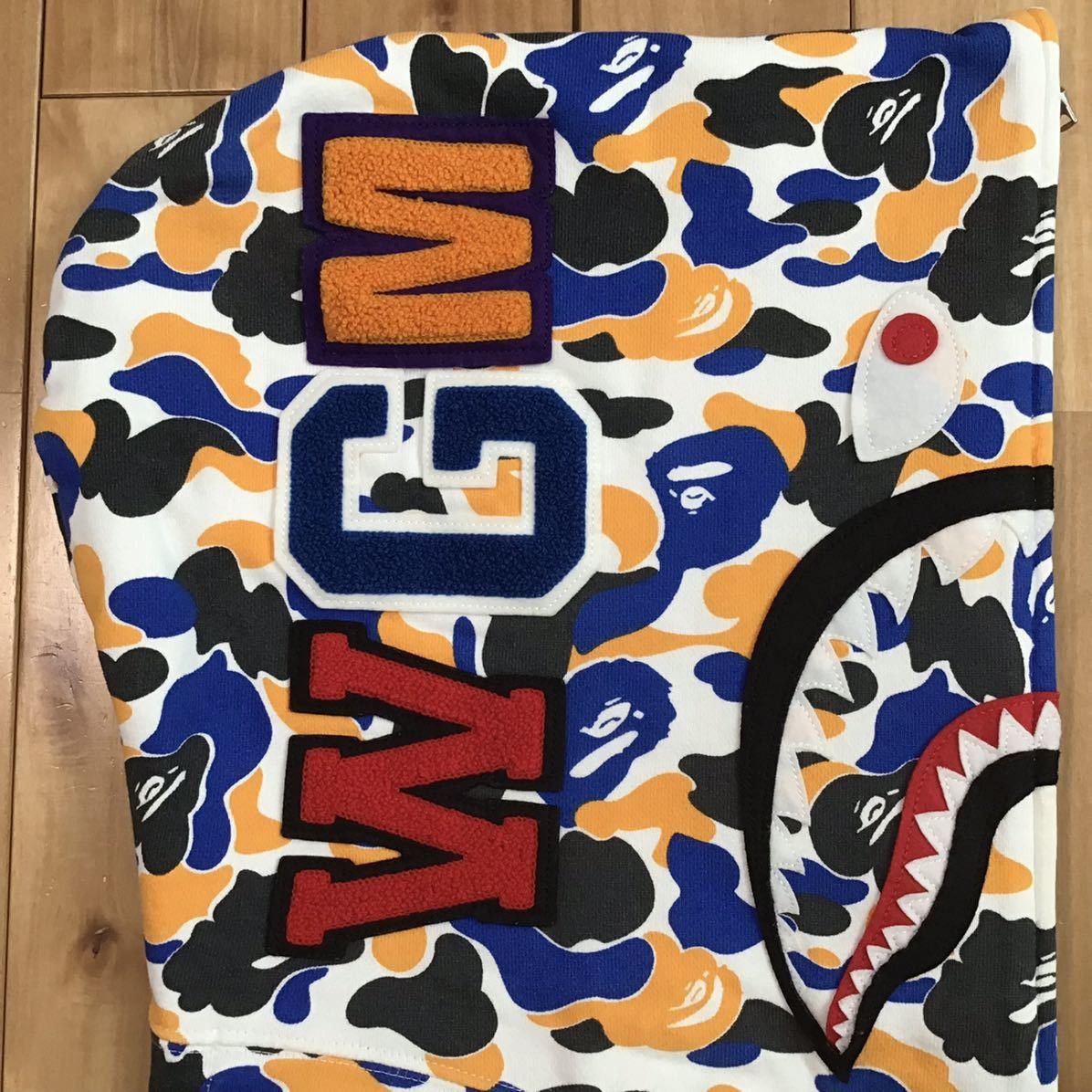 Bape × Nigo 🔥Maebashi city camo🔥 shark full zip hoodie BAPE NIGO ape Size US L / EU 52-54 / 3 - 4 Thumbnail