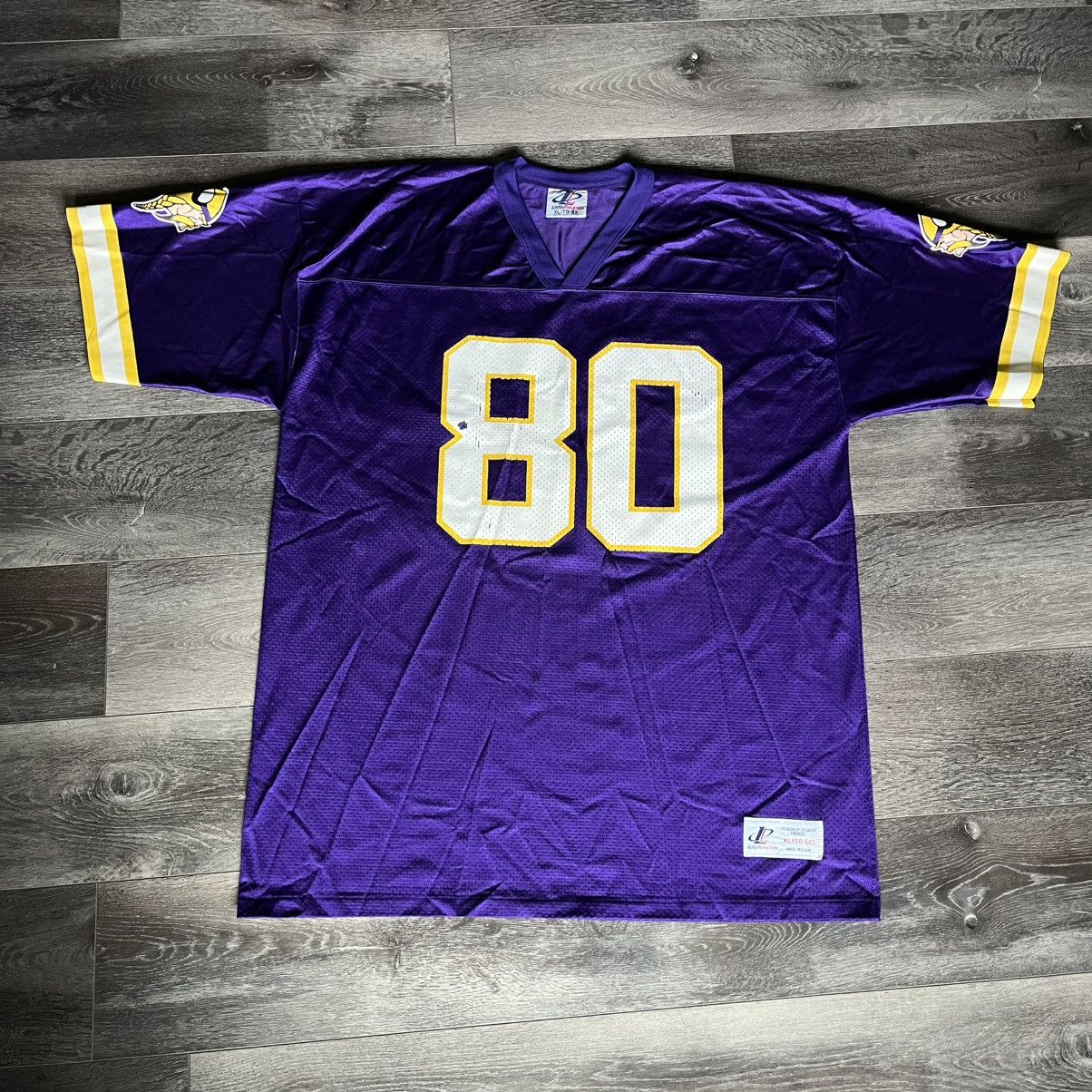 Logo Athletic × NFL × Vintage Vintage Minnesota Vikings Cris Carter Logo Athletic Jersey Size US XL / EU 56 / 4 - 2 Thumbnail