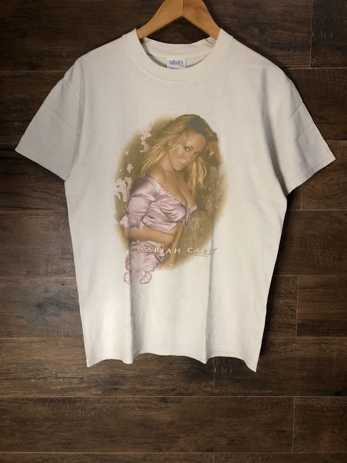 Band Tees × Rap Tees × Vintage Vintage 2003 Mariah Carey Charmbracelet World Tour Shirt Size US M / EU 48-50 / 2 - 2 Thumbnail