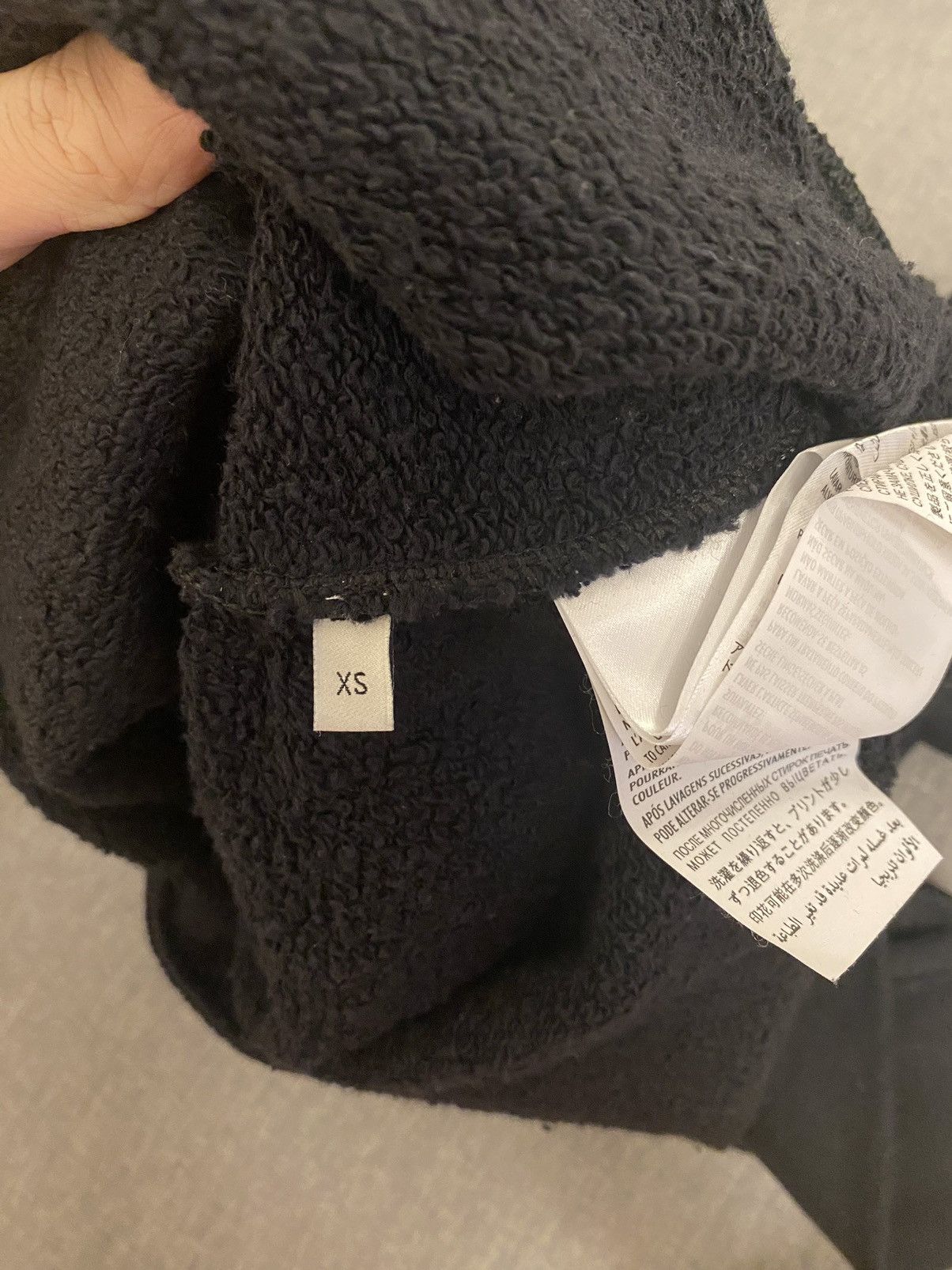 Gucci Gucci logo black sweatshirt XS Size US XS / EU 42 / 0 - 10 Thumbnail