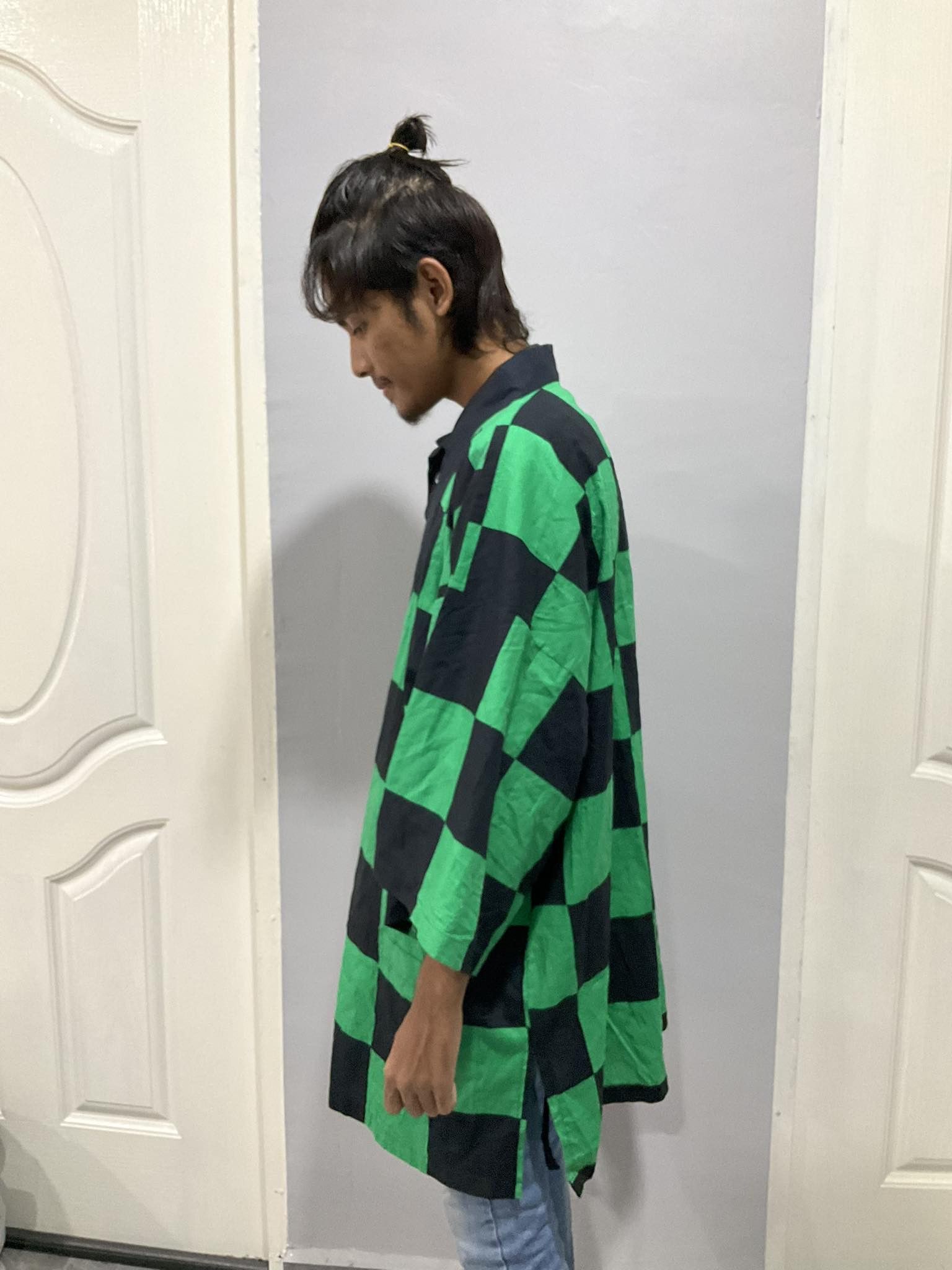 Cartoon Network × Japanese Brand Demon Slayer Kimono Tanjiro Deadstock Size US L / EU 52-54 / 3 - 4 Thumbnail