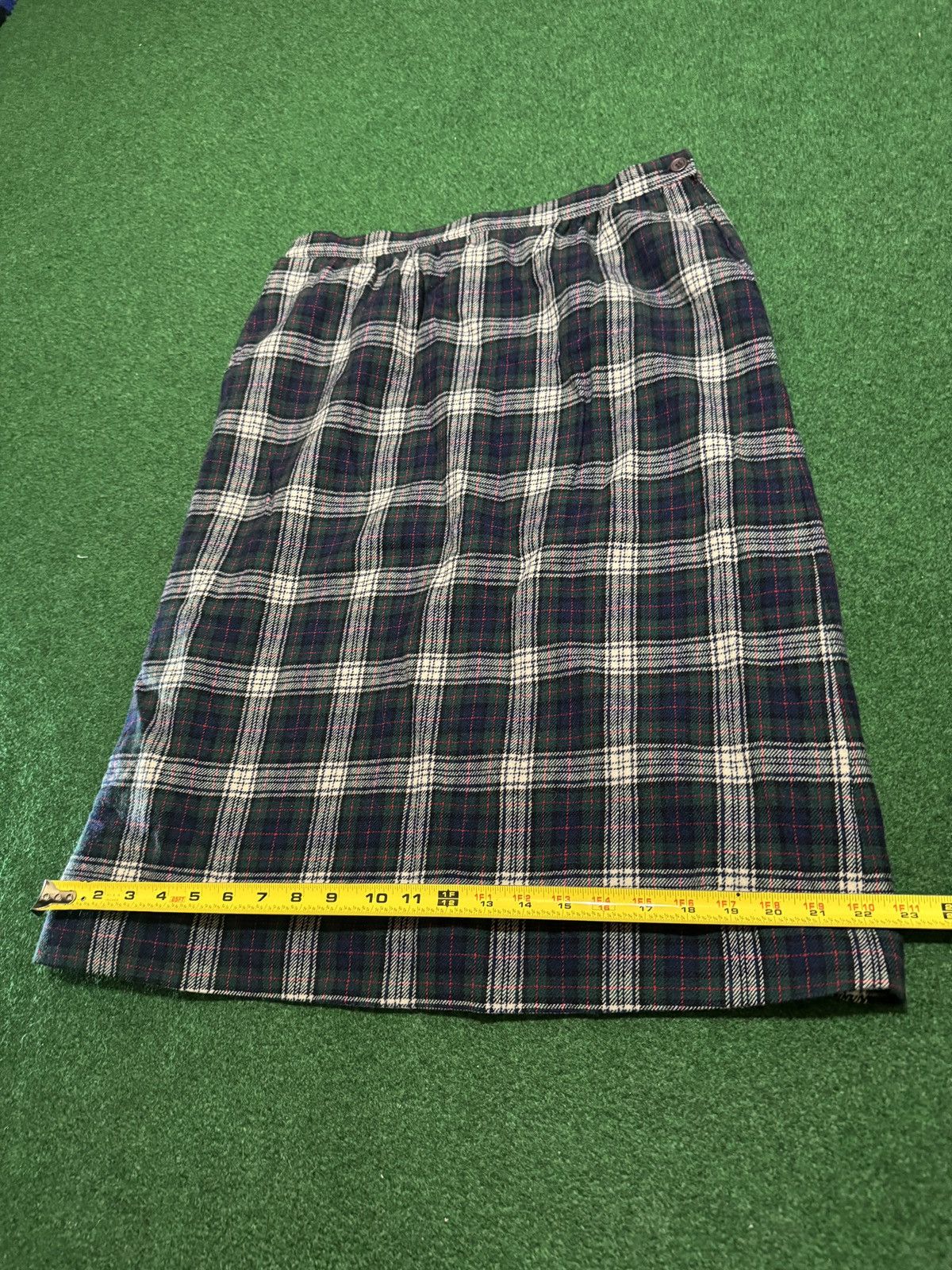 Pendleton Vintage Pendleton Plaid Wool Flannel Murray Tartan Skirt Size 36" / US 14 / IT 50 - 8 Thumbnail