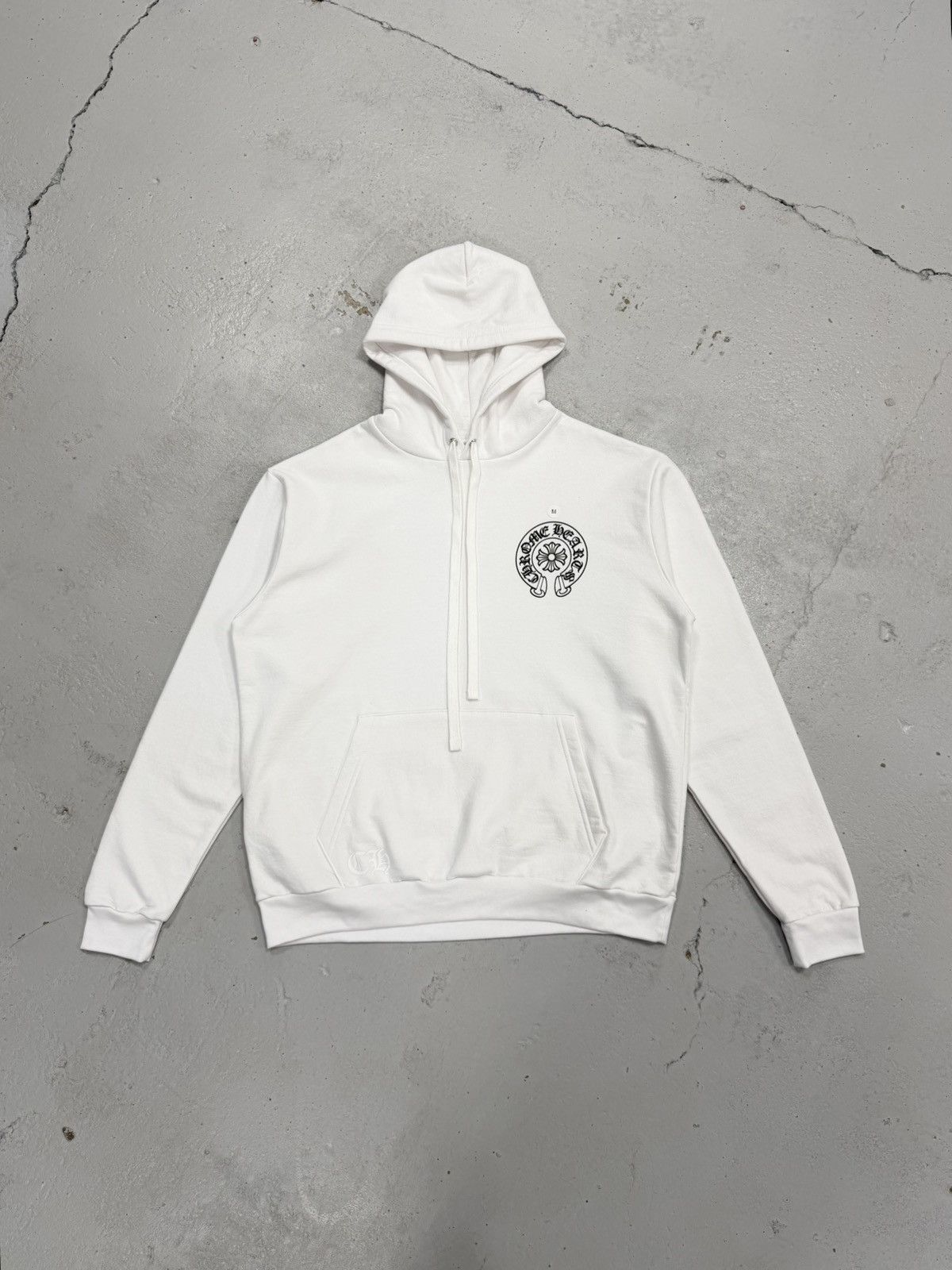 Chrome Hearts Chrome Hearts Miami Horseshoe Hoodie White Medium Size US M / EU 48-50 / 2 - 1 Thumbnail