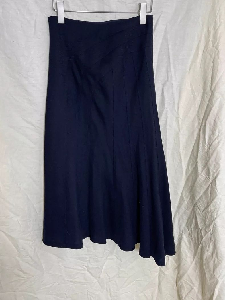 Comme des Garcons Comme Des Garcons size S Navy Blue Dark Blue Wool Twill Ir Size 24" / US 00 / IT 34 - 2 Thumbnail