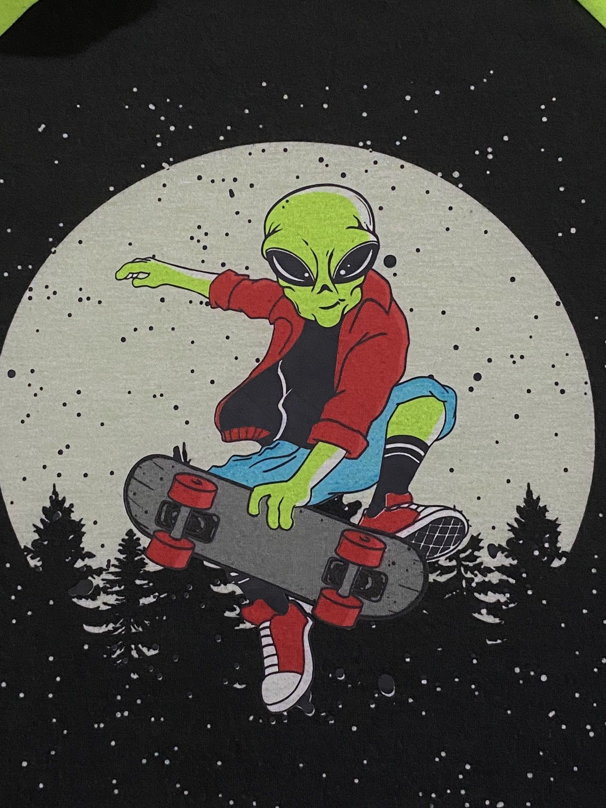 Vintage Vintage Alien Skateboard Tees Alien Workshop Beschwa Size US M / EU 48-50 / 2 - 3 Thumbnail