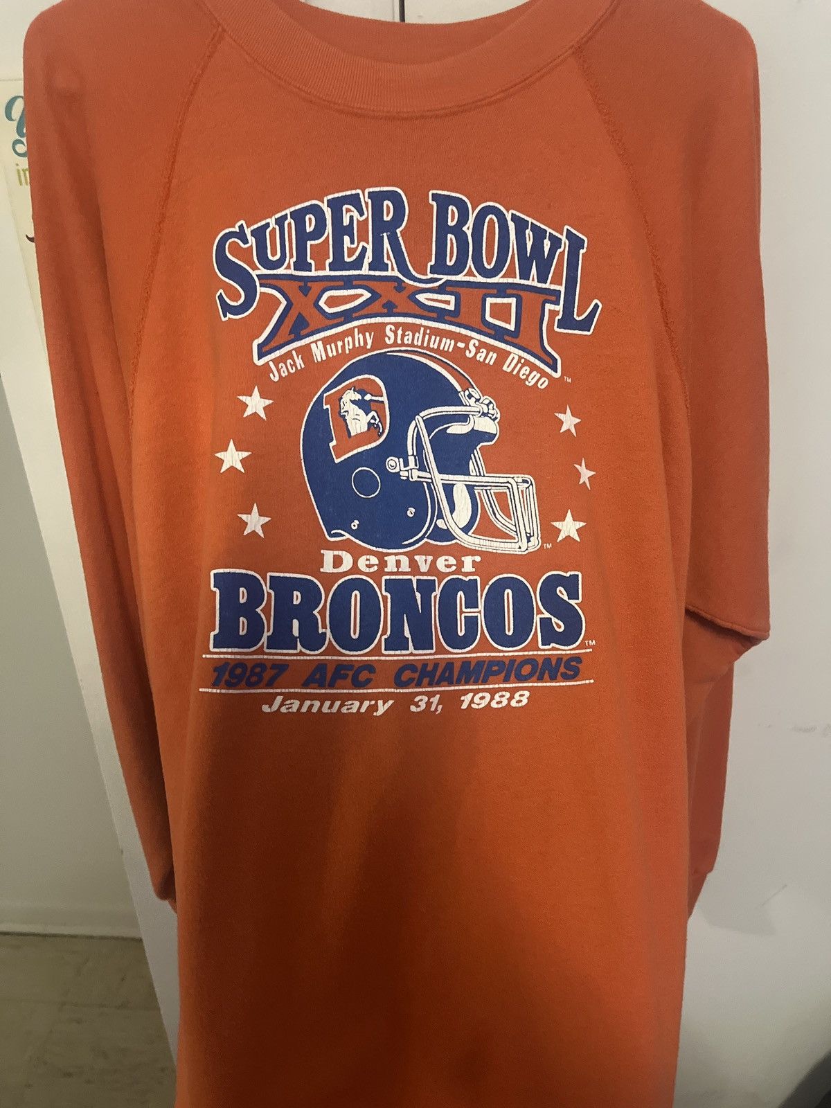 Vintage Broncos SB Sweatshirt Size US XXL / EU 58 / 5 - 2 Thumbnail