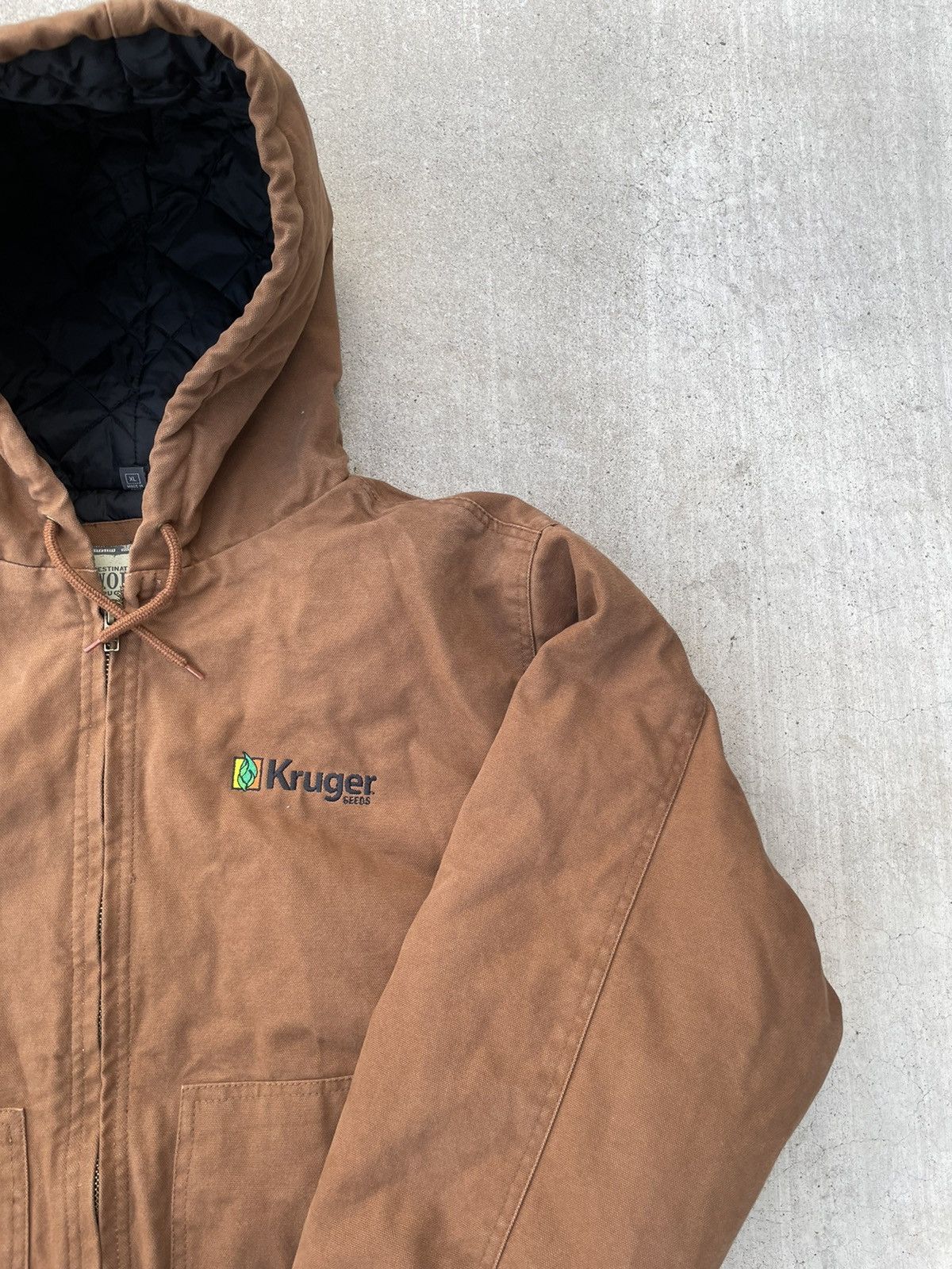 Carhartt Vintage 00s Boxy Carhartt Style Work Jacket Size US XL / EU 56 / 4 - 2 Thumbnail