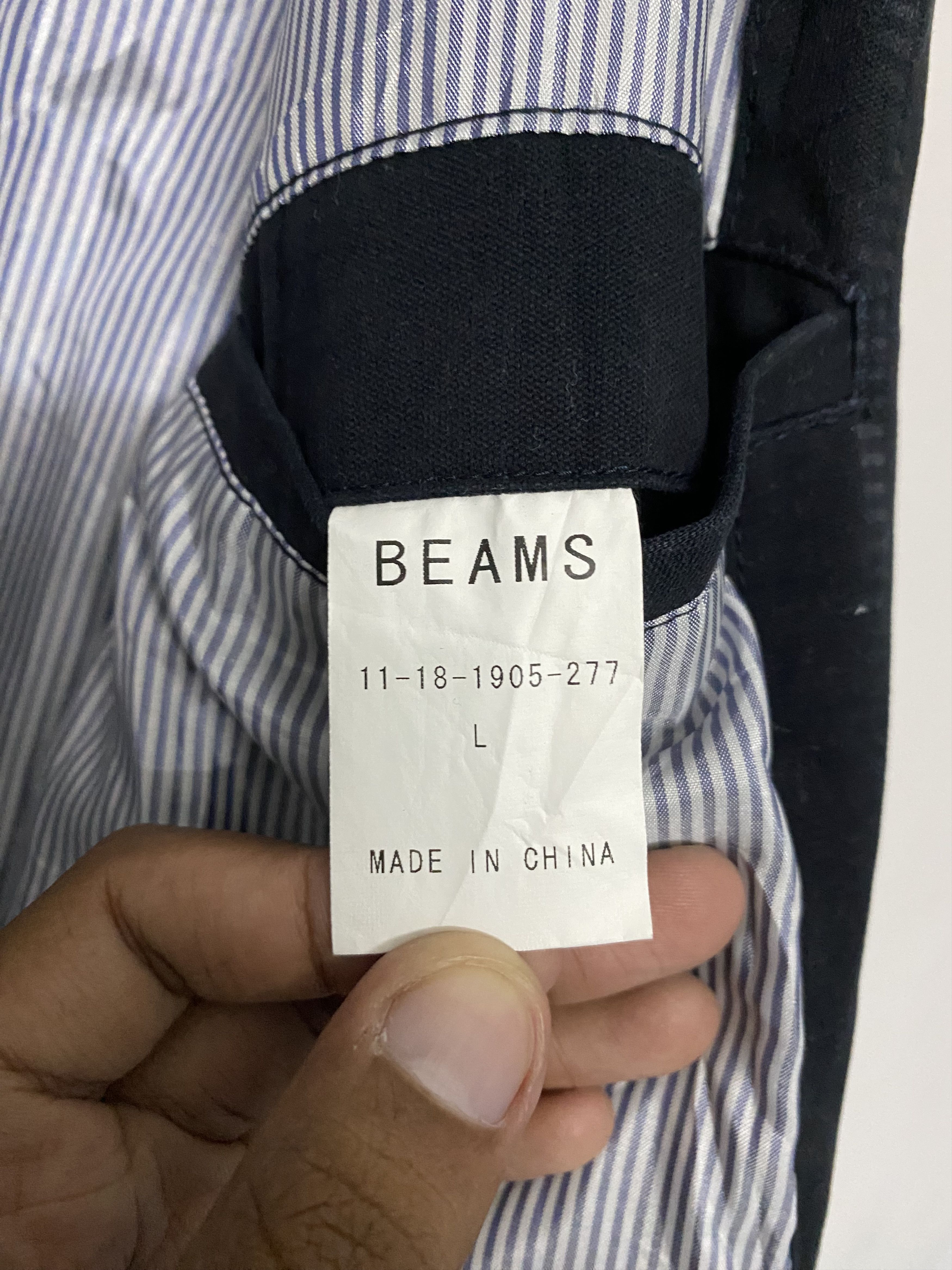 Beams Plus Beams Plus Style Navy Utility Jacket Hood Men's Size Large Size US L / EU 52-54 / 3 - 10 Thumbnail