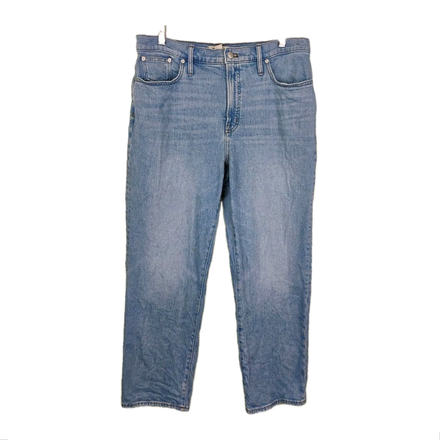 Madewell VINTAGE Madewell The Perfect Vintage Straight Jean Womens Actual Size 35x29 Size 24" / US 00 / IT 34 - 2 Thumbnail