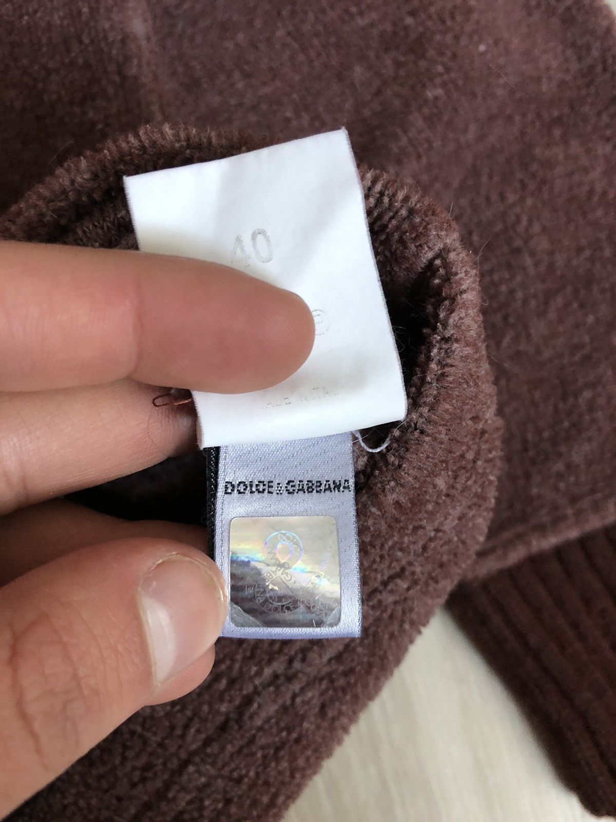 Dolce & Gabbana Vintage Dolce & Gabbana Fleece Jacket Sweatshirt Y2K Size M / US 6-8 / IT 42-44 - 7 Thumbnail