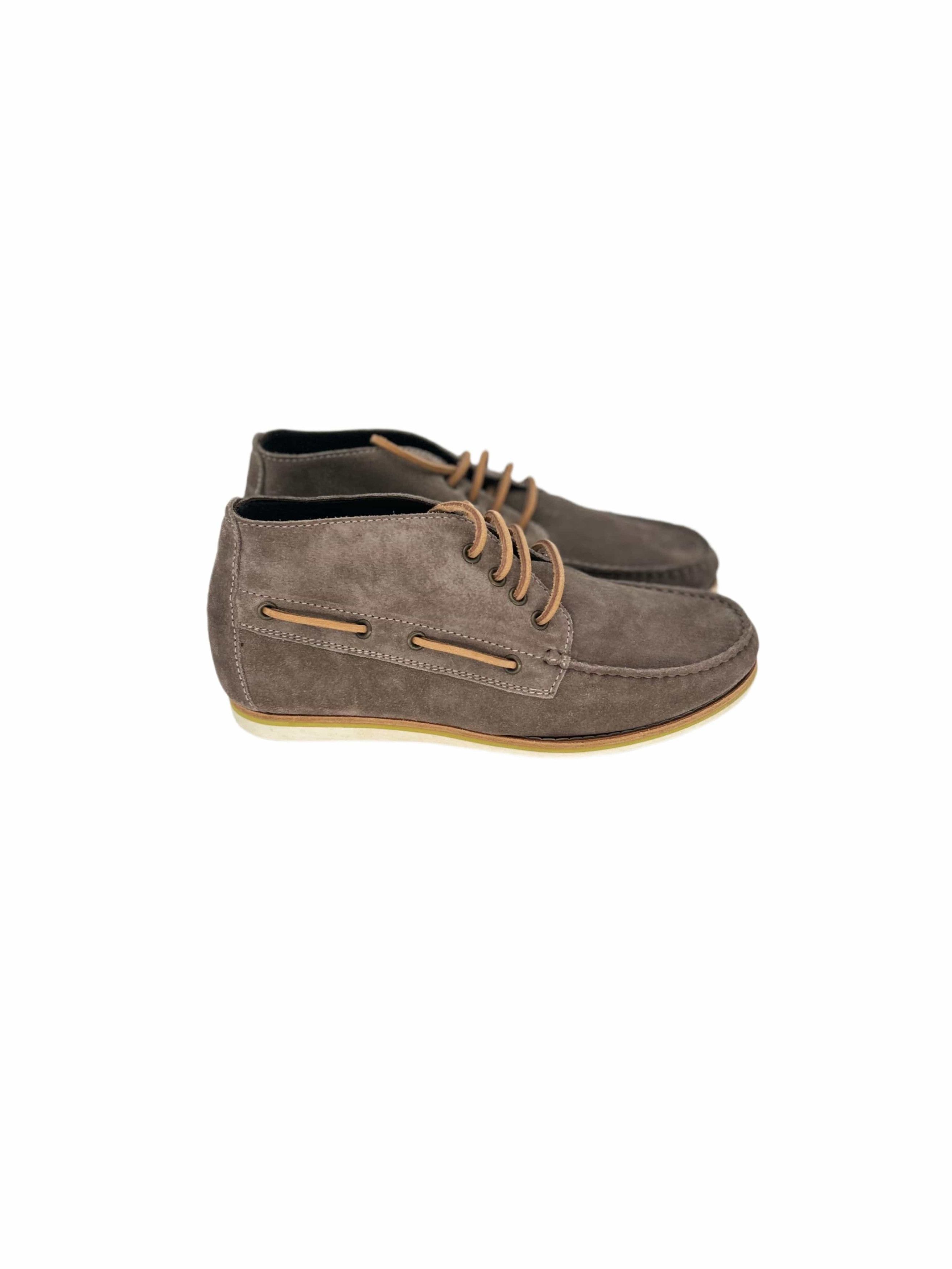 Lanvin Lanvin Biege Suede Moccasin Boot Size US 7 / EU 40 - 2 Thumbnail