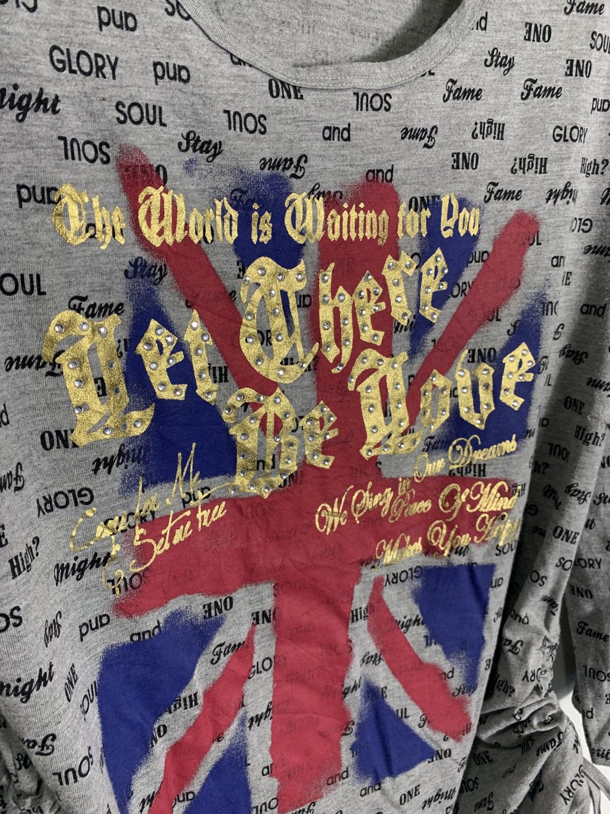Vintage VTG PLG Union Jack Seditionaries Raglan T-shirt Size US M / EU 48-50 / 2 - 3 Thumbnail