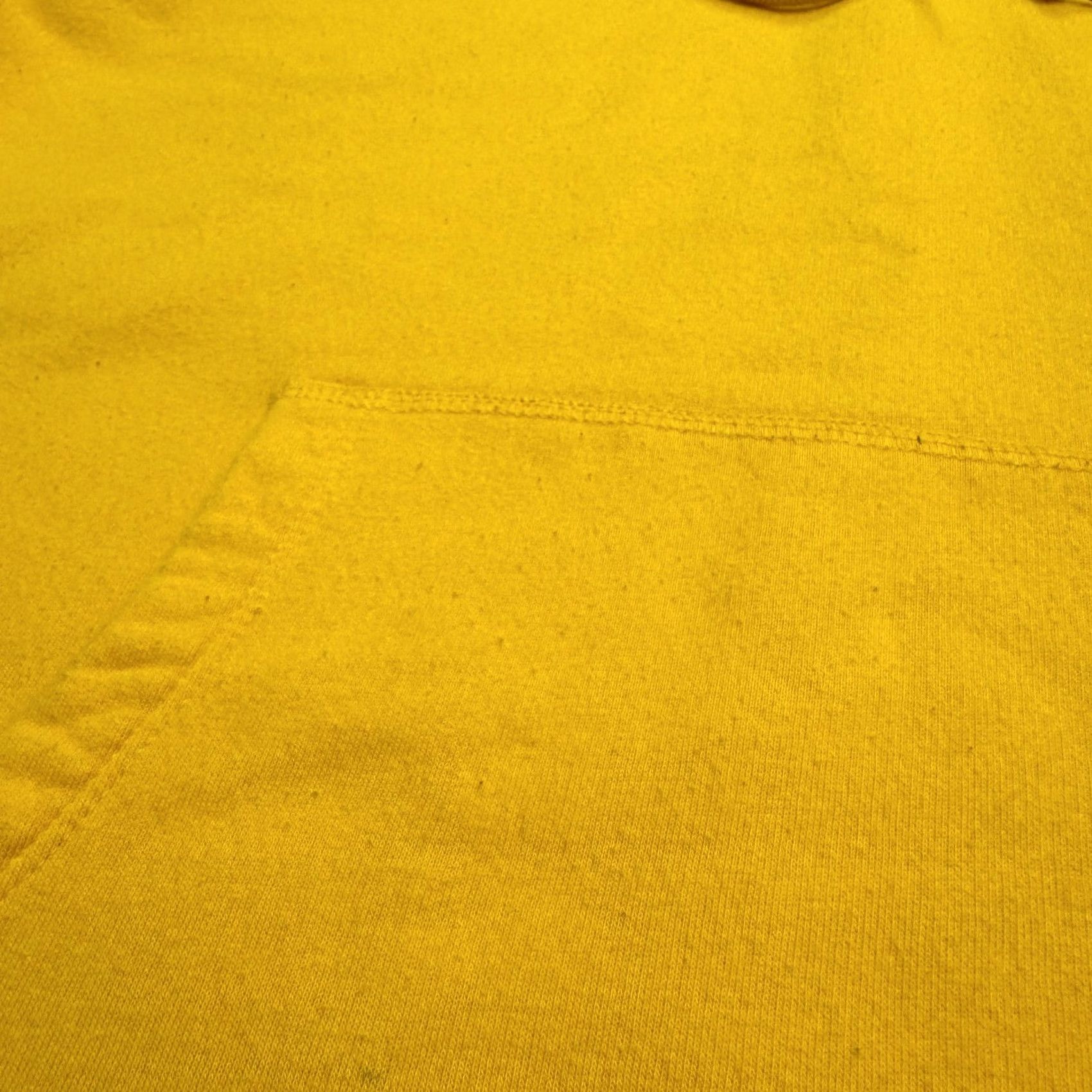 Obey Obey Worldwide Pullover Hoodie Sweatshirt Unisex Large Yellow Fleece Streetwear Size L / US 10 / IT 46 - 6 Thumbnail