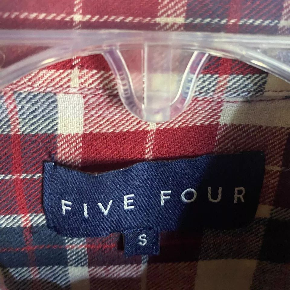 Five Four Five Four Flannel Men's Plaid Linen Adults Button Up S Size US S / EU 44-46 / 1 - 3 Thumbnail