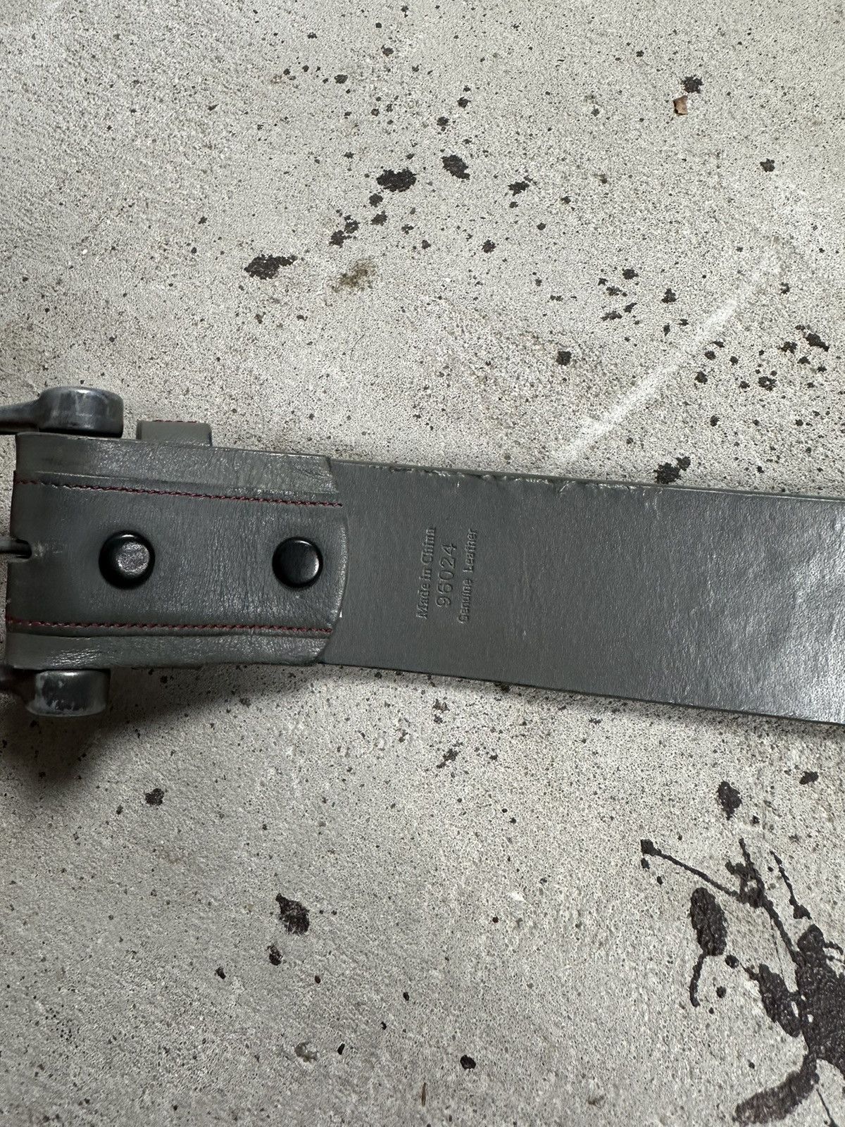 Oakley ‼️ Vintage 90s Oakley Grey Belt Spell Out Buckle Size ONE SIZE - 13 Thumbnail