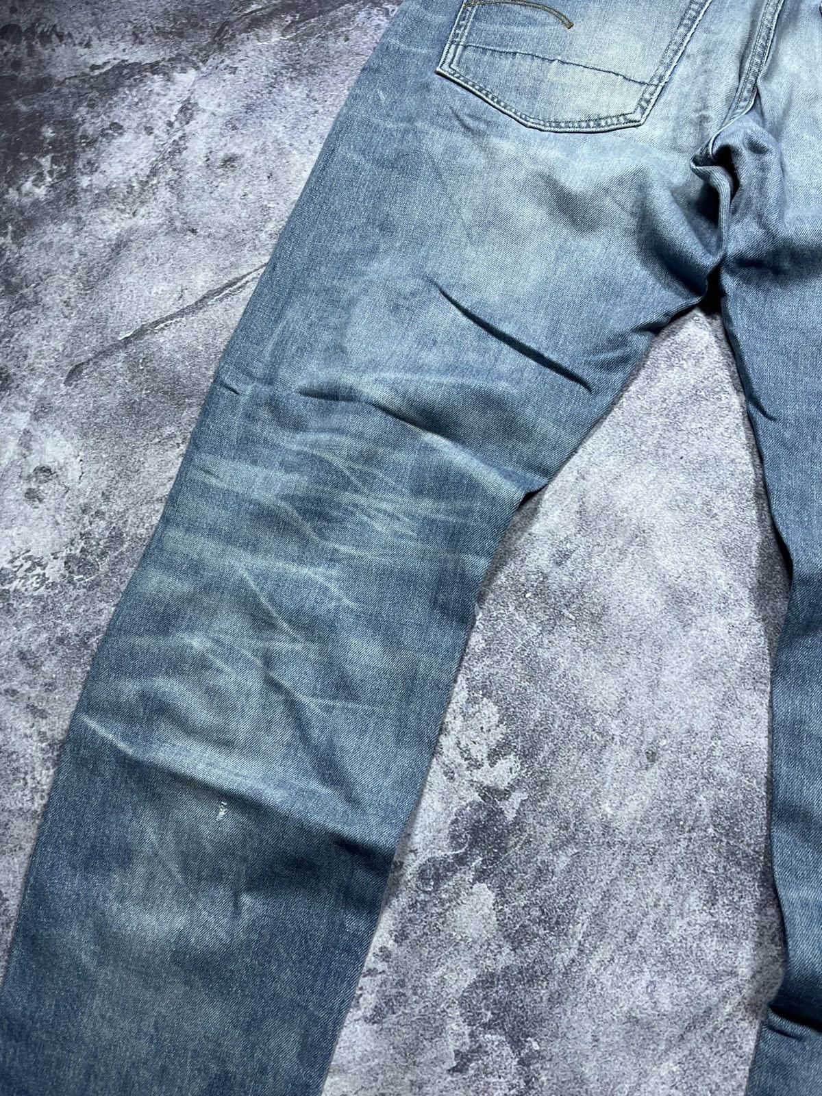 G-Star G-Star RAW Jeans Denim Vintage Streetwear Y2K Pashanim Size US 33 - 3 Thumbnail