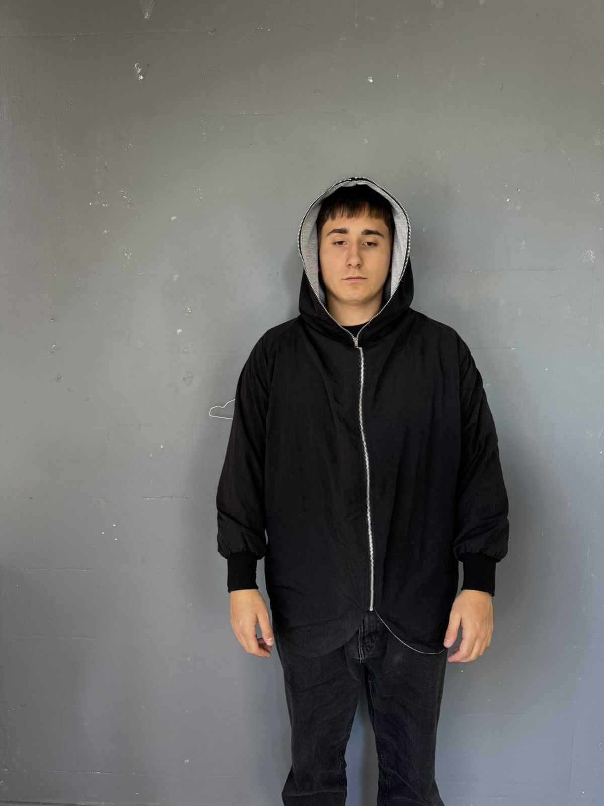 20471120 Full Zip Oversized Hoodie /rick owens style Size US L / EU 52-54 / 3 - 6 Thumbnail