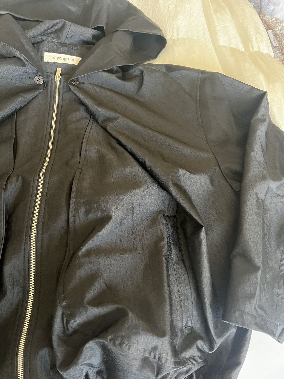JiyongKim Jiyongkim Draped Hooded Jacket Size US L / EU 52-54 / 3 - 7 Thumbnail