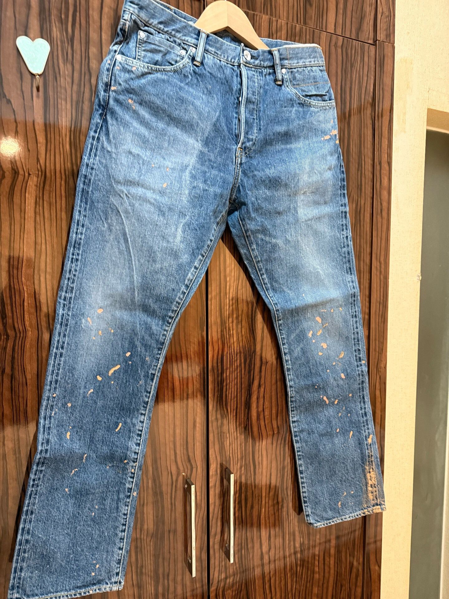 Visvim visvim 25SS 11 Dry Blue Paint Jeans Size US 26 / EU 42 - 1 Thumbnail