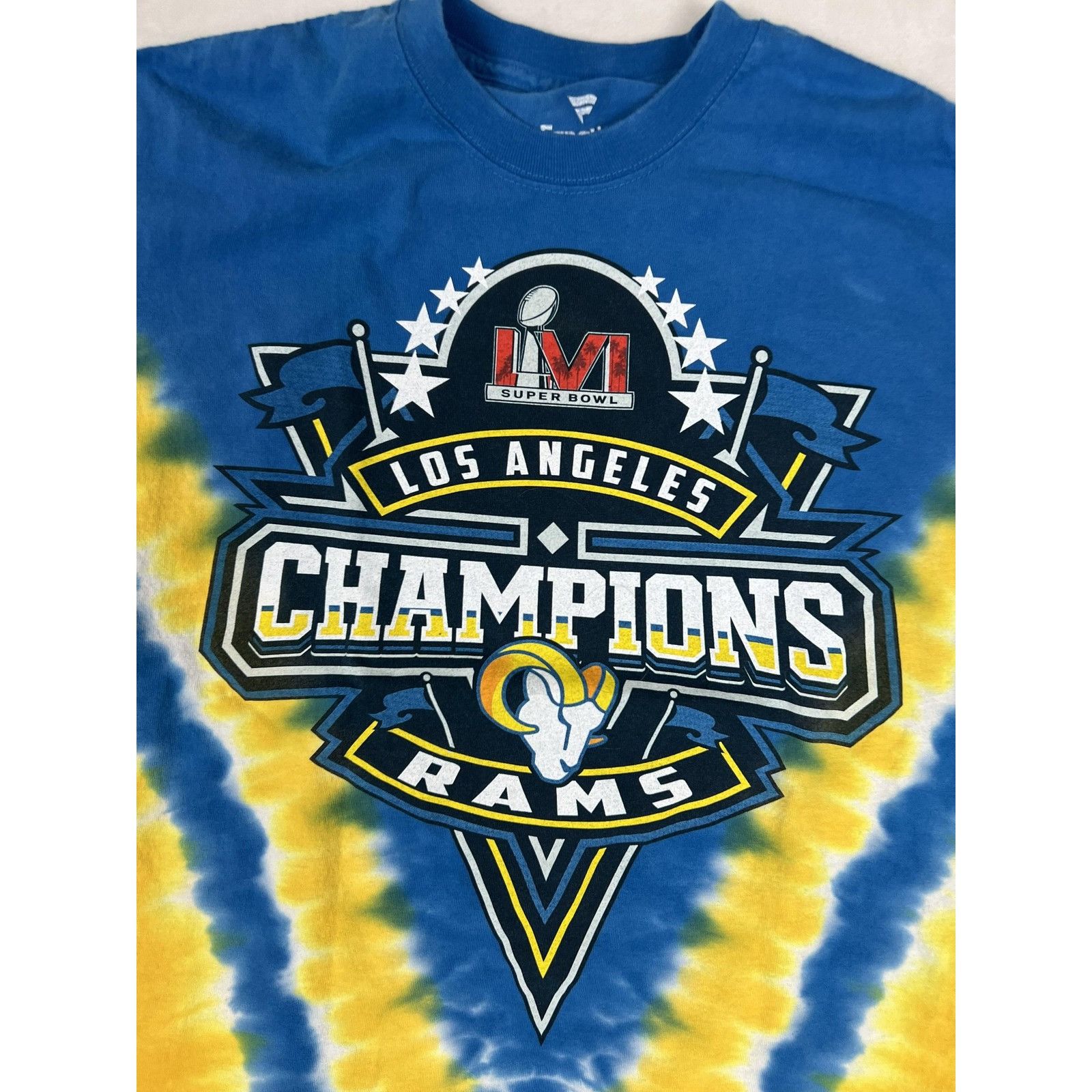 Other Los Angeles Rams T-Shirt Mens Large Tie Dye NFL Football Fan Size US L / EU 52-54 / 3 - 2 Thumbnail