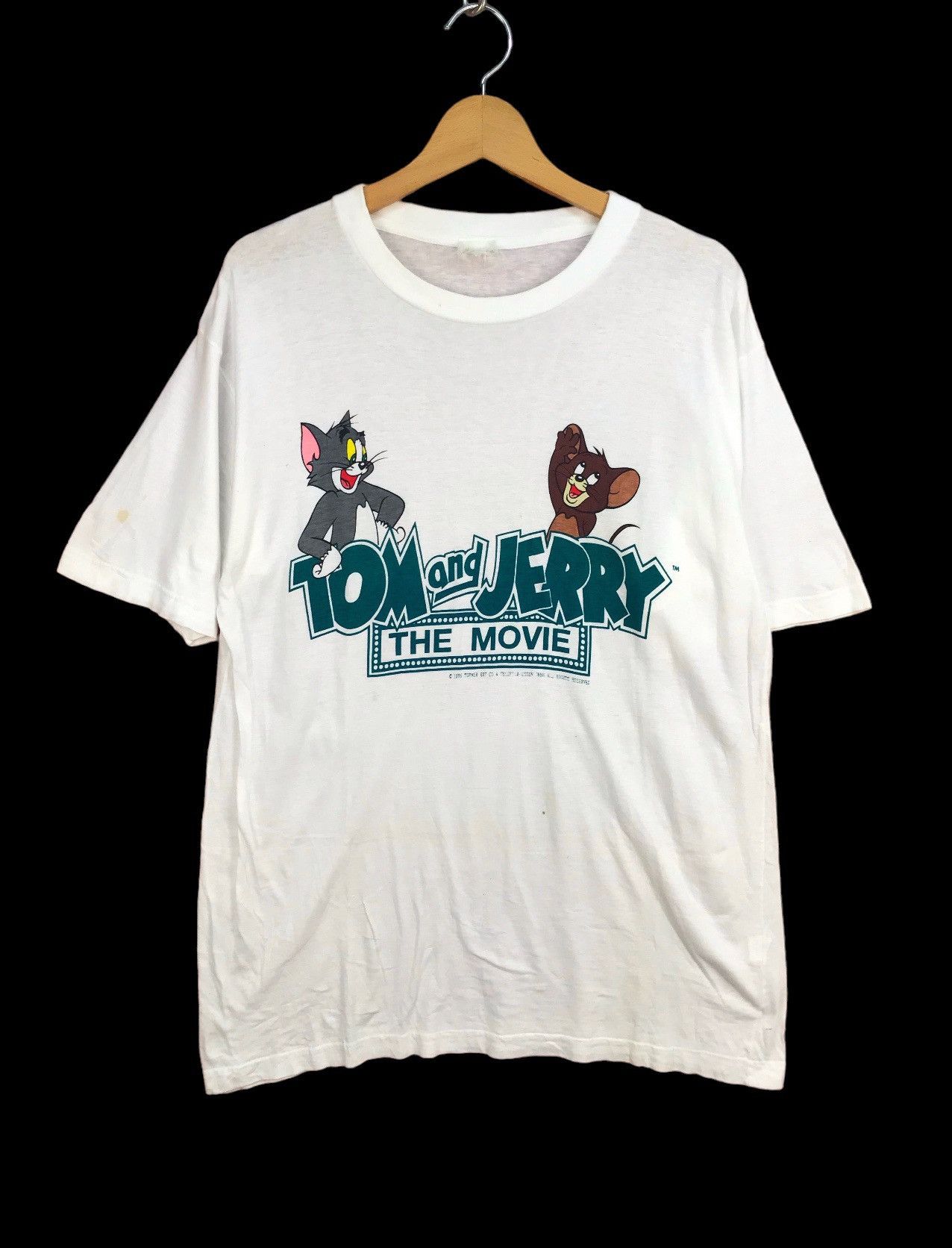 Vintage Vintage 90s TOM AND JERRY The Movie Shirt Size US M / EU 48-50 / 2 - 1 Thumbnail