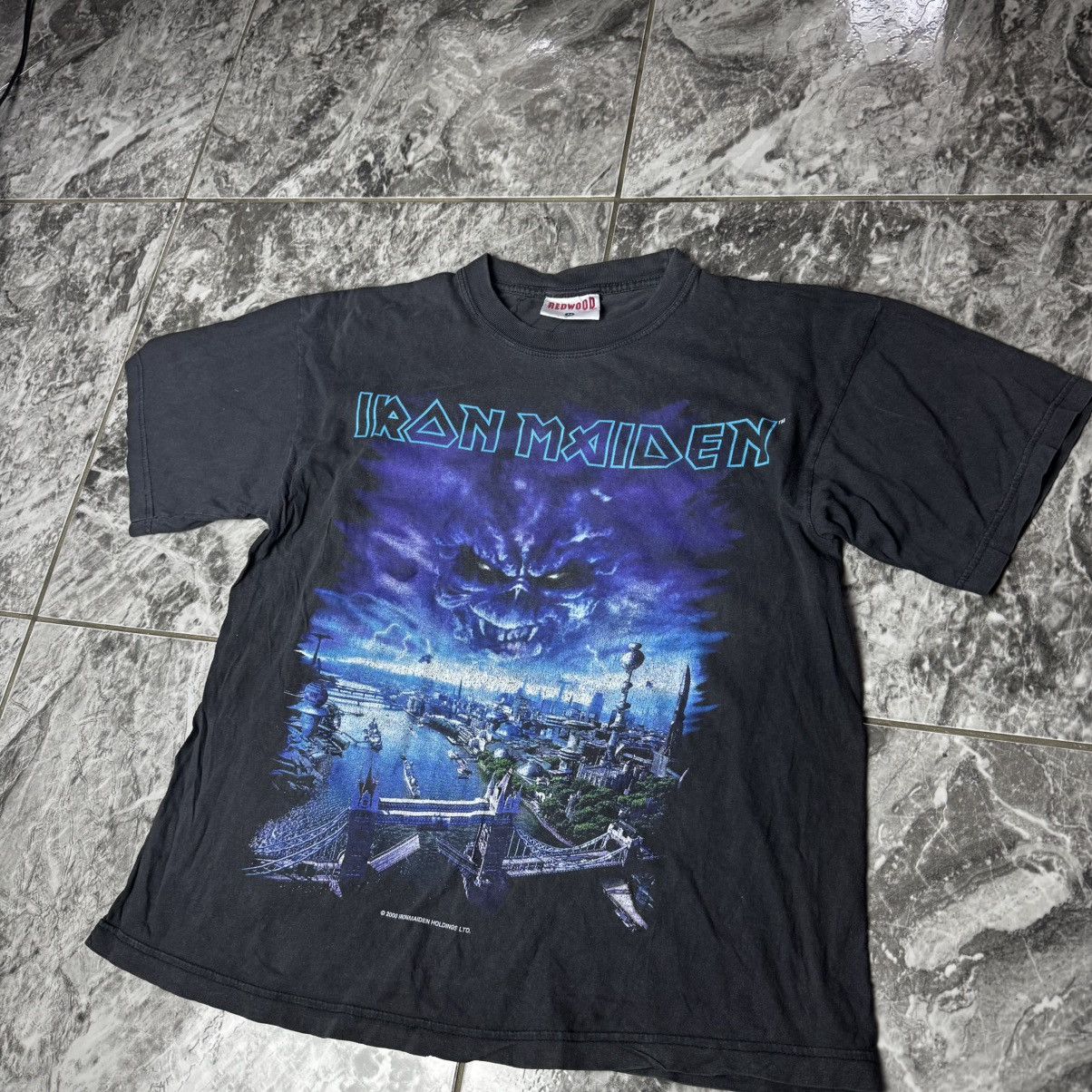 Band Tees × Iron Maiden × Vintage Iron Maiden T-Shirt 2000 vintage Size US M / EU 48-50 / 2 - 3 Thumbnail