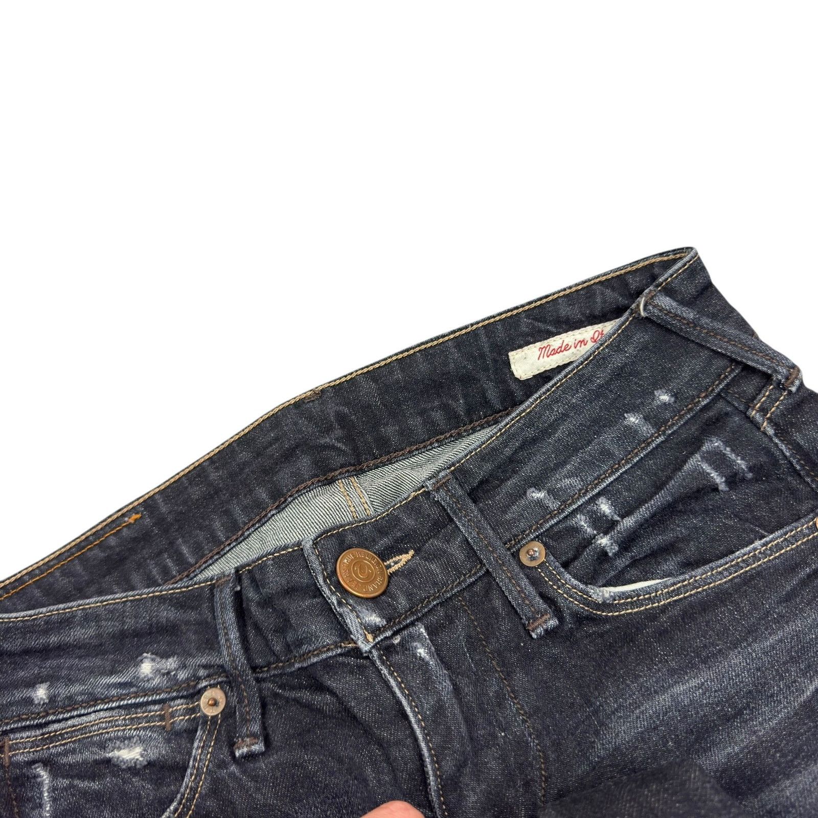 True Religion True Religion Women's Cotton Denim Flared Leg Jeans 25 Size 25" / US 0 / IT 36 - 5 Thumbnail