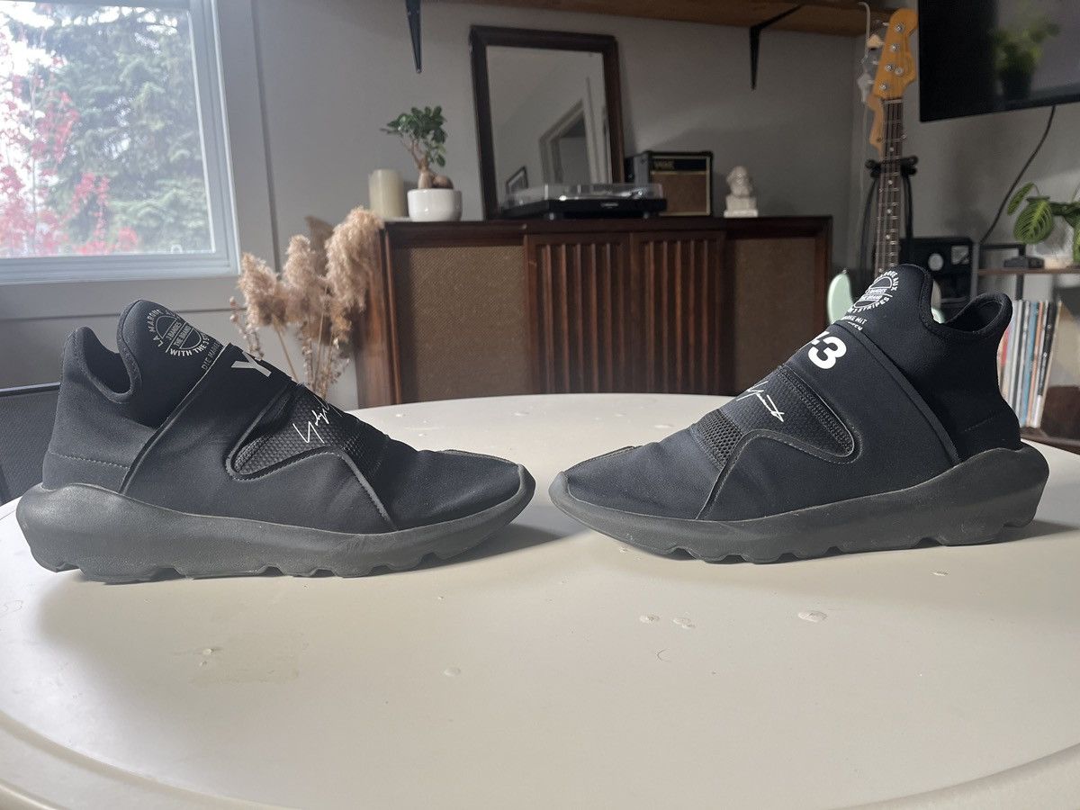 Adidas × Y-3 × Yohji Yamamoto Y-3 Suberou Triple Black Size US 10.5 / EU 43-44 - 5 Thumbnail