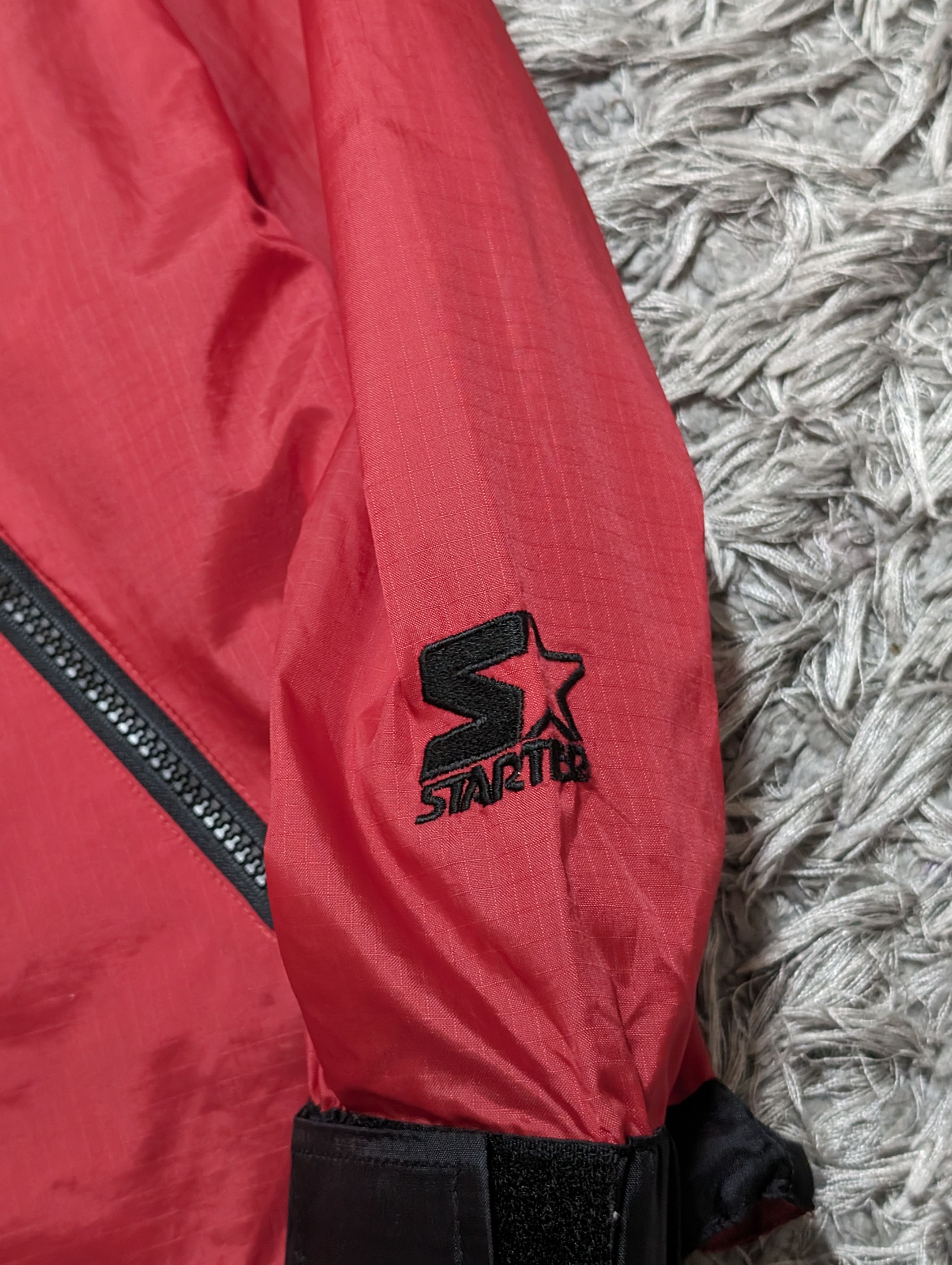 Starter Vintage 90s Starter Windbreaker Jacket Oversized Outerwear Size US M / EU 48-50 / 2 - 6 Thumbnail