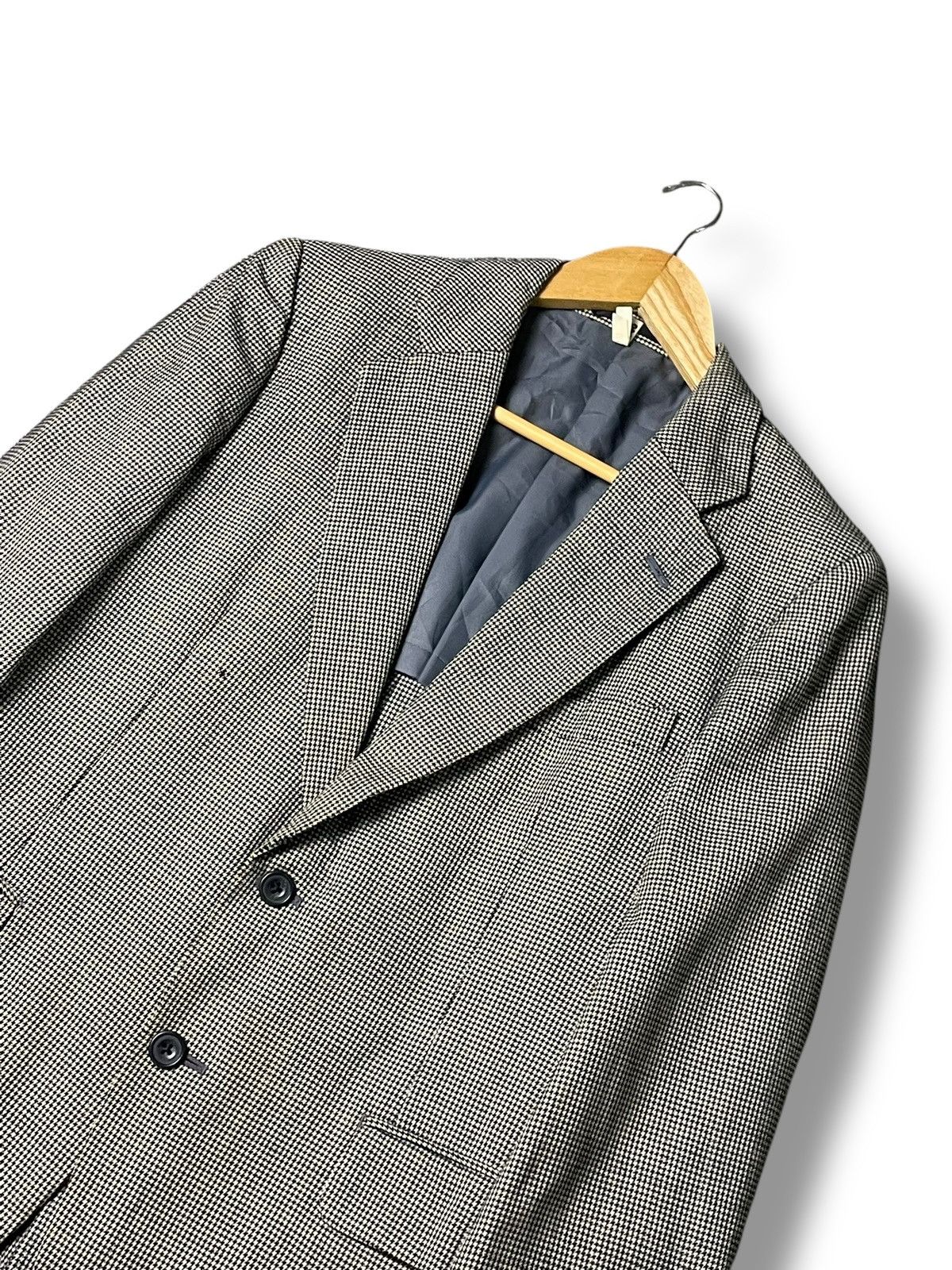 Burberry Prorsum × Designer × Vintage Vintage Burberry Prorsum Tweed Blazer (55) Size US XXS / EU 40 - 7 Thumbnail