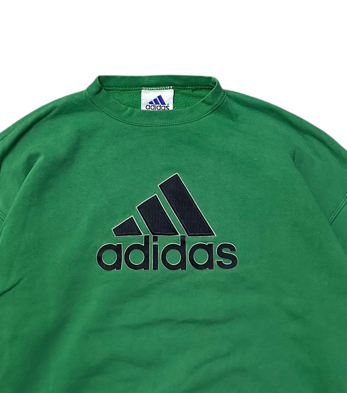 Adidas Vintage 90s Adidas pullover sweatshirt Size US M / EU 48-50 / 2 - 2 Thumbnail