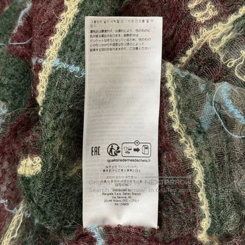 Maison Margiela Maison Margiela Contrast colour destruction alpaca wool ca Size US M / EU 48-50 / 2 - 5 Thumbnail
