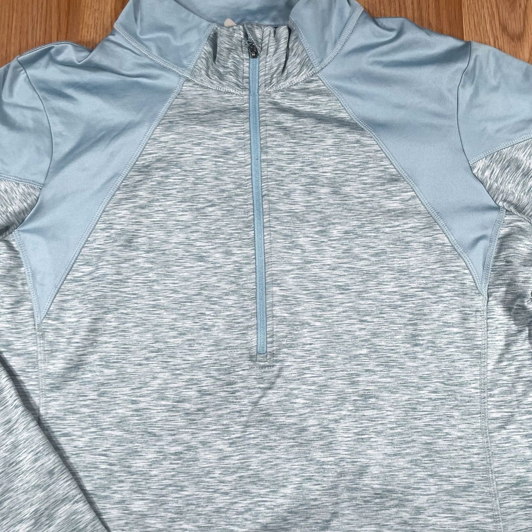 Eddie Bauer Eddie Bauer Sweater Womens 2XL Gray 1/4 Zip Pullover Free Heat Running Golf Athletic Mock Neck Activewear Shirt Womens Size XXL / US 16-18 / IT 52-54 - 2 Thumbnail