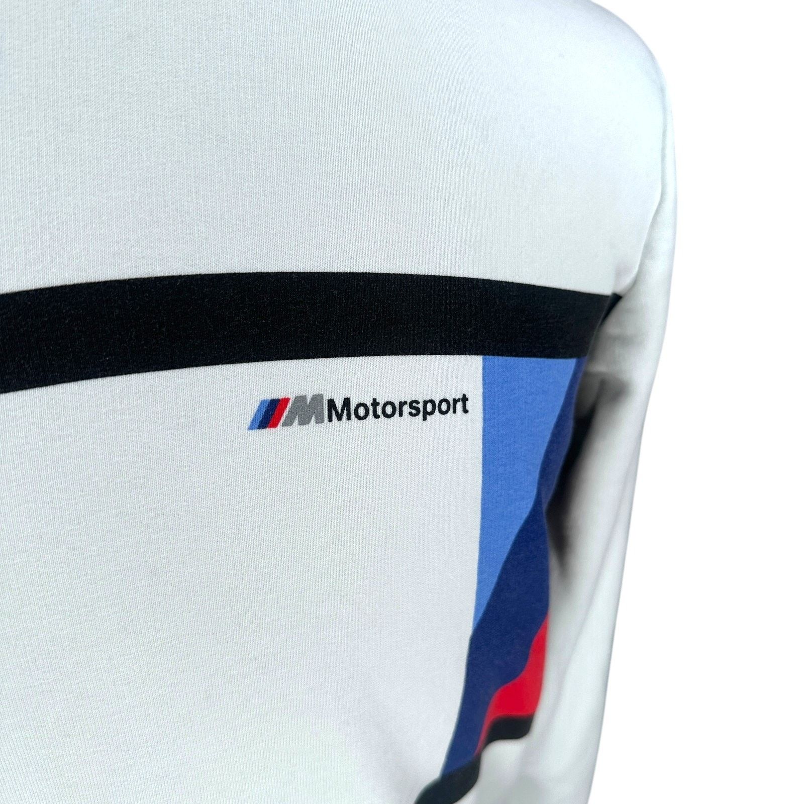 Other BMW Motorsport M Sweatshirt Men S White Long Sleeve Crewneck Size US S / EU 44-46 / 1 - 2 Thumbnail