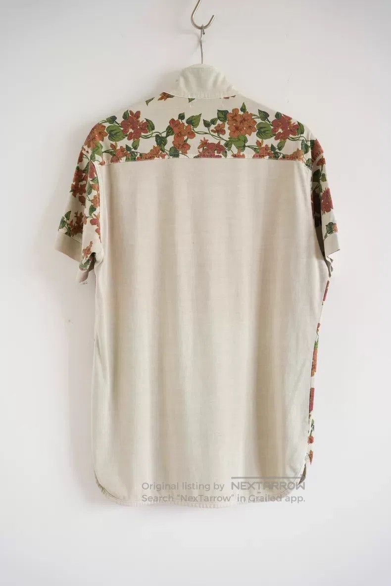 Other Yohji Yamamoto 00s Full Print Floral Polo Short Sleeve Size US L / EU 52-54 / 3 - 2 Thumbnail