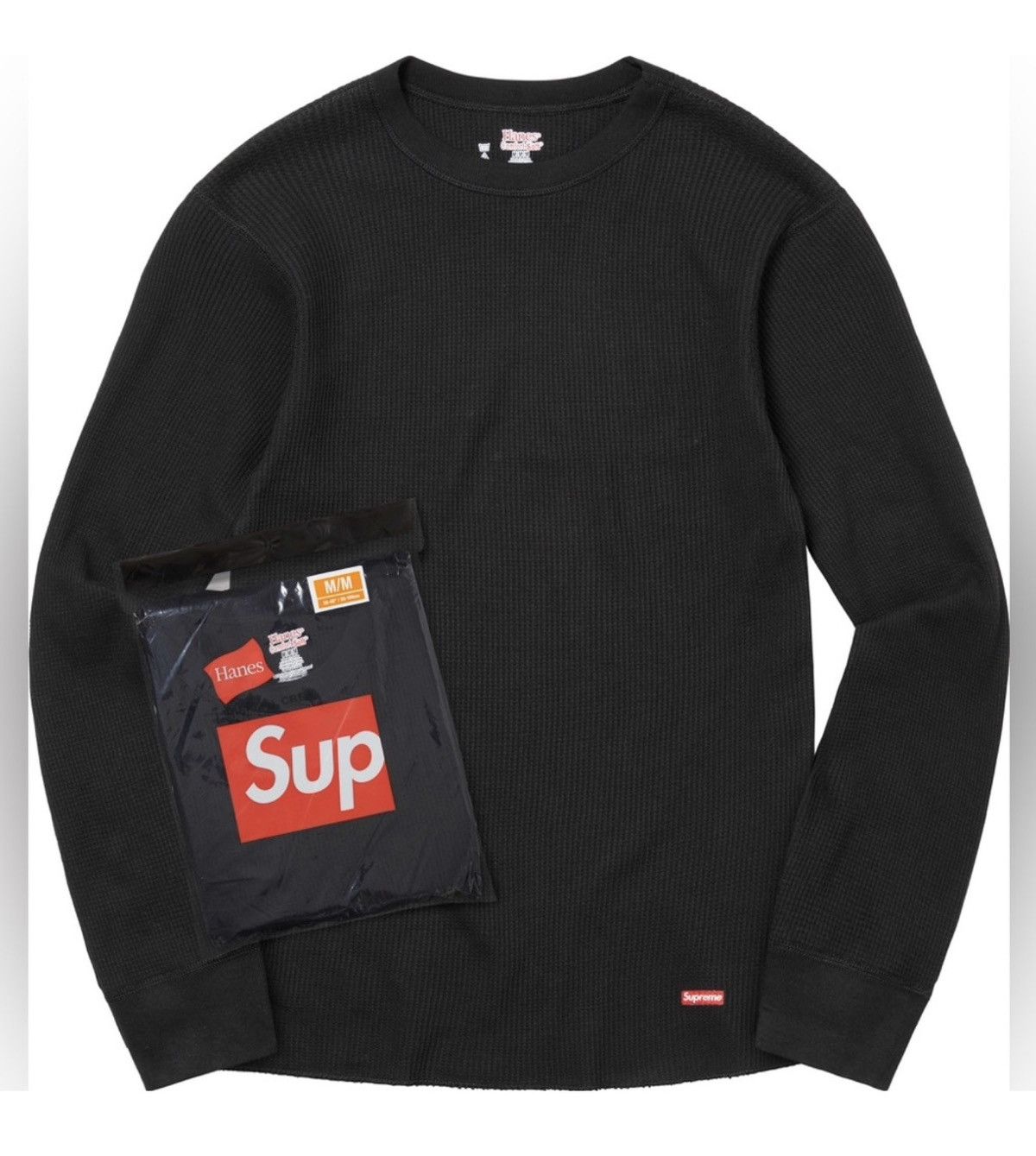 Hanes × Supreme FW21 Supreme®/Hanes® Bones Thermal Crew (1 Pack