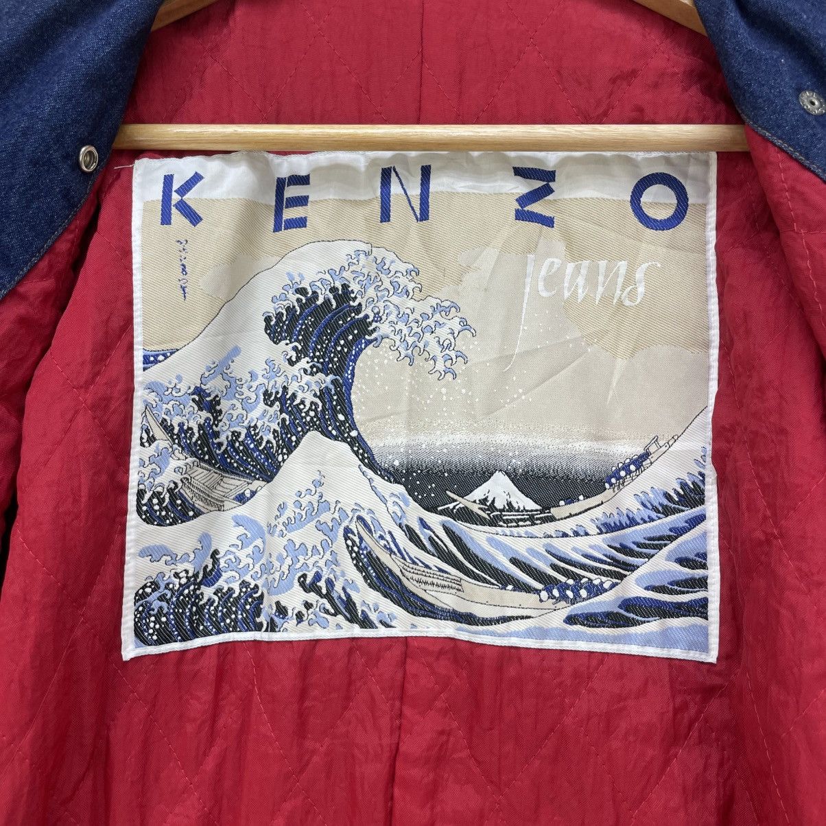Kenzo 💥Vintage Kenzo Jeans Denim Jacket Size US M / EU 48-50 / 2 - 8 Thumbnail