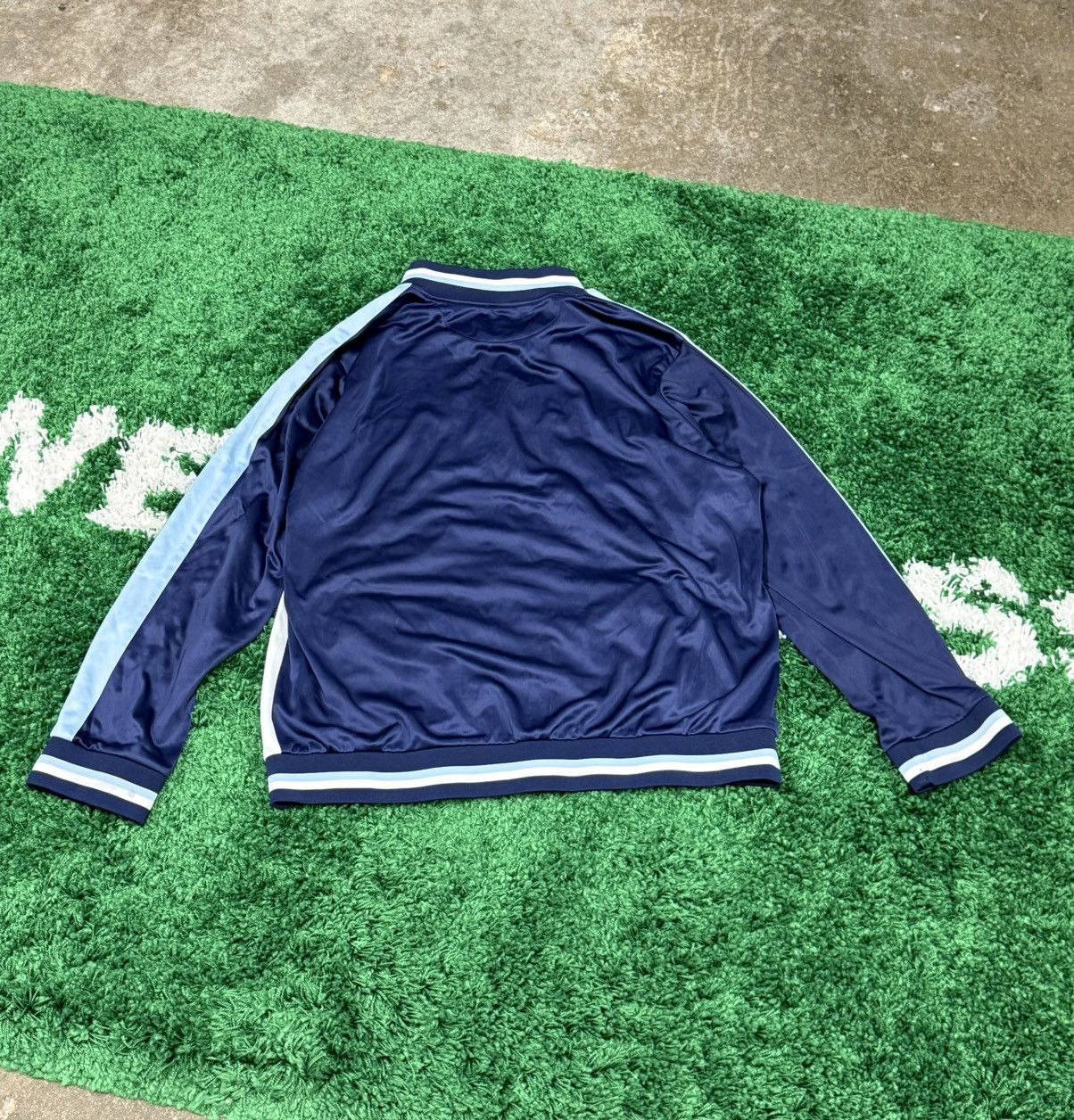 Vintage ITALIA Italy Piping Track Jacket Country Flag Jacket 2XL XXL Size US XXL / EU 58 / 5 - 5 Thumbnail