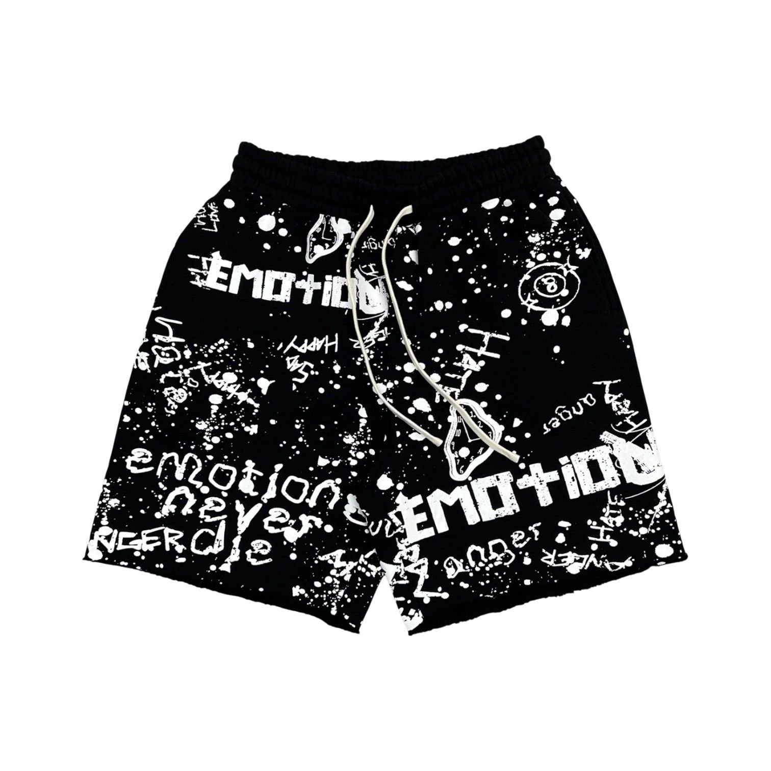 Other Mixed Emotions 'Grafitti' Black Shorts Size US 32 / EU 48 - 1 Preview