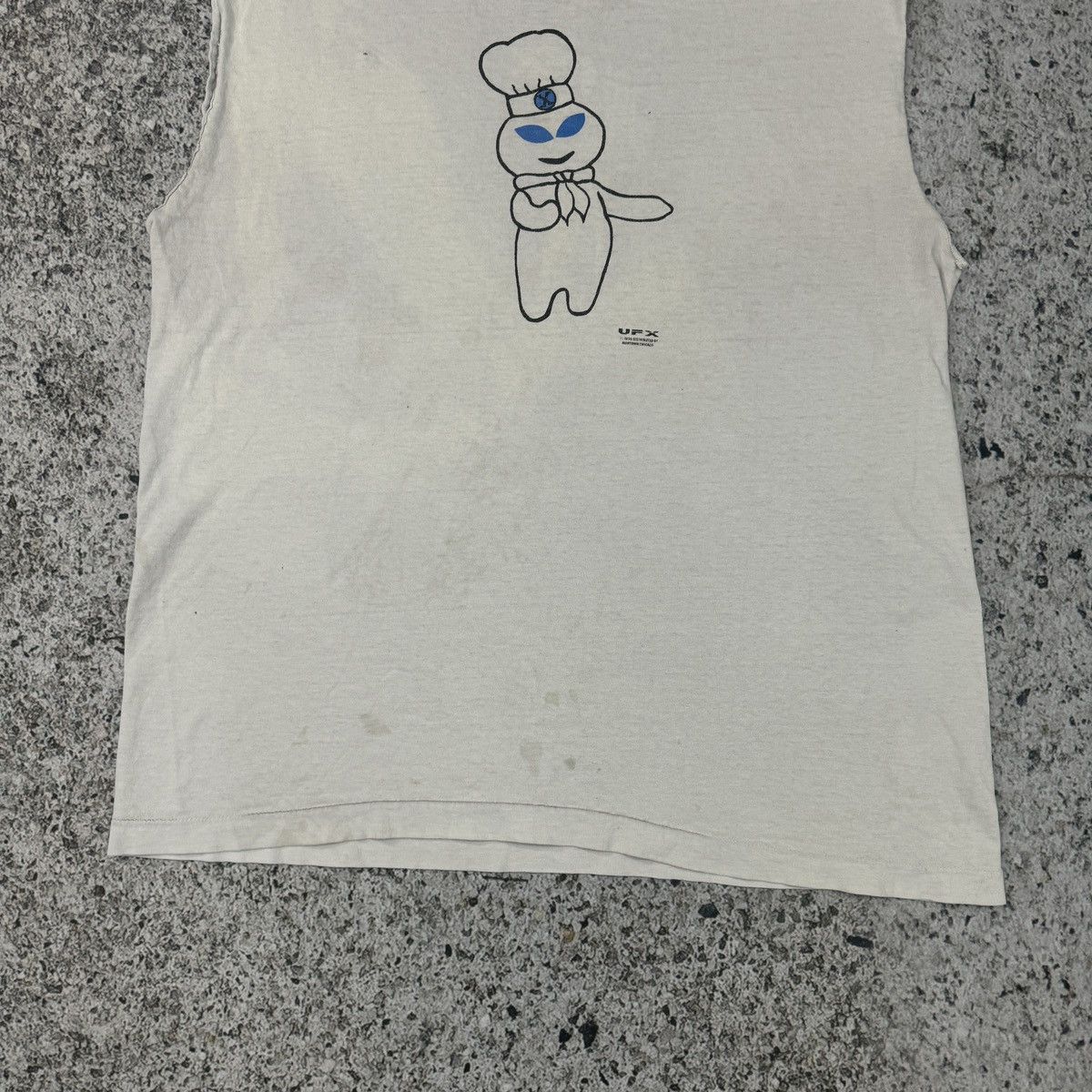 Vintage 90s Doughboy Thrashed Mobtown Chicago Shirt ERD Grunge Size US XL / EU 56 / 4 - 8 Thumbnail