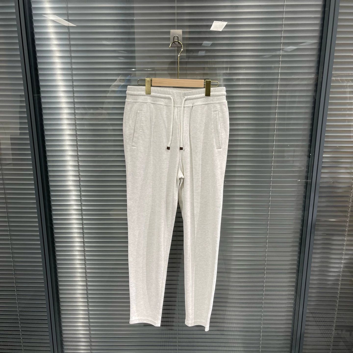 Brunello Cucinelli Brunello Cucinelli Waist-Tie Casual Sweats S 99N Size 26" / US 2 / IT 38 - 1 Thumbnail