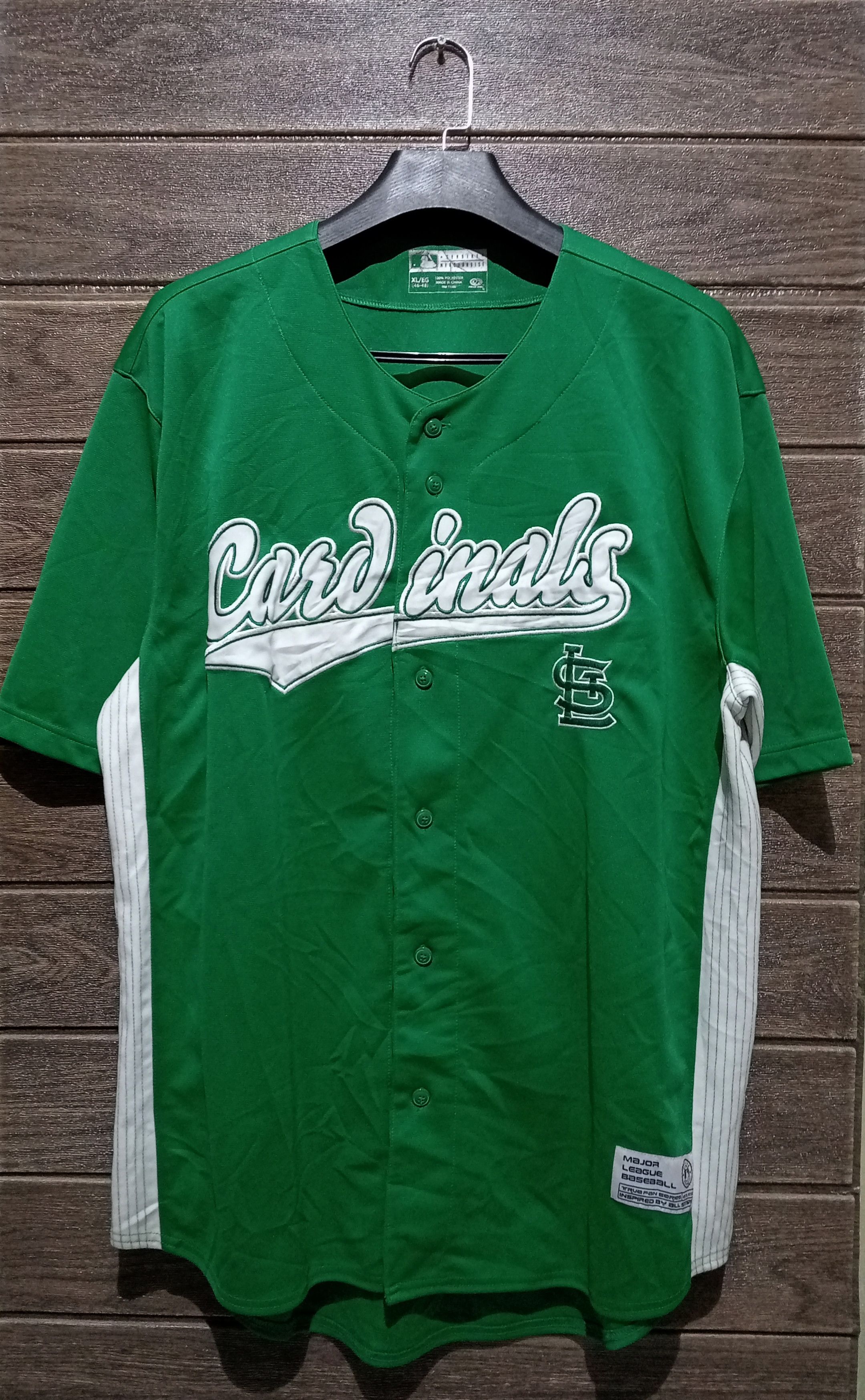 MLB Vintage St Louis Cardinals MLB Jersey Very Rare Size US XL / EU 56 / 4 - 1 Thumbnail
